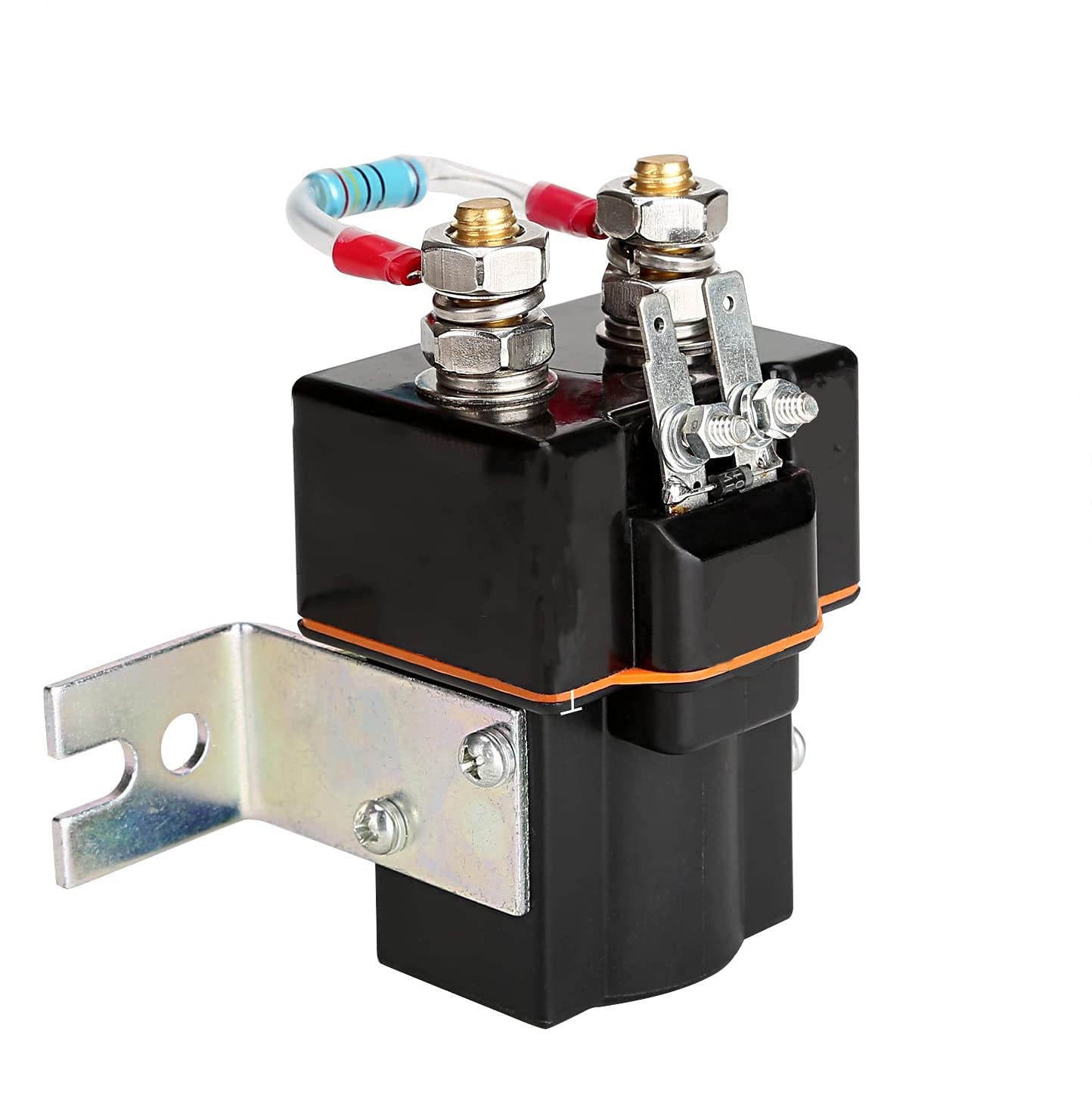 Dr.Parts Club Car Golf Cart Solenoid,48V, 4 Terminal Solenoid Coil Fits On Club Car Ds Precedent Electric Carts |Sw80-2028P 101908701,