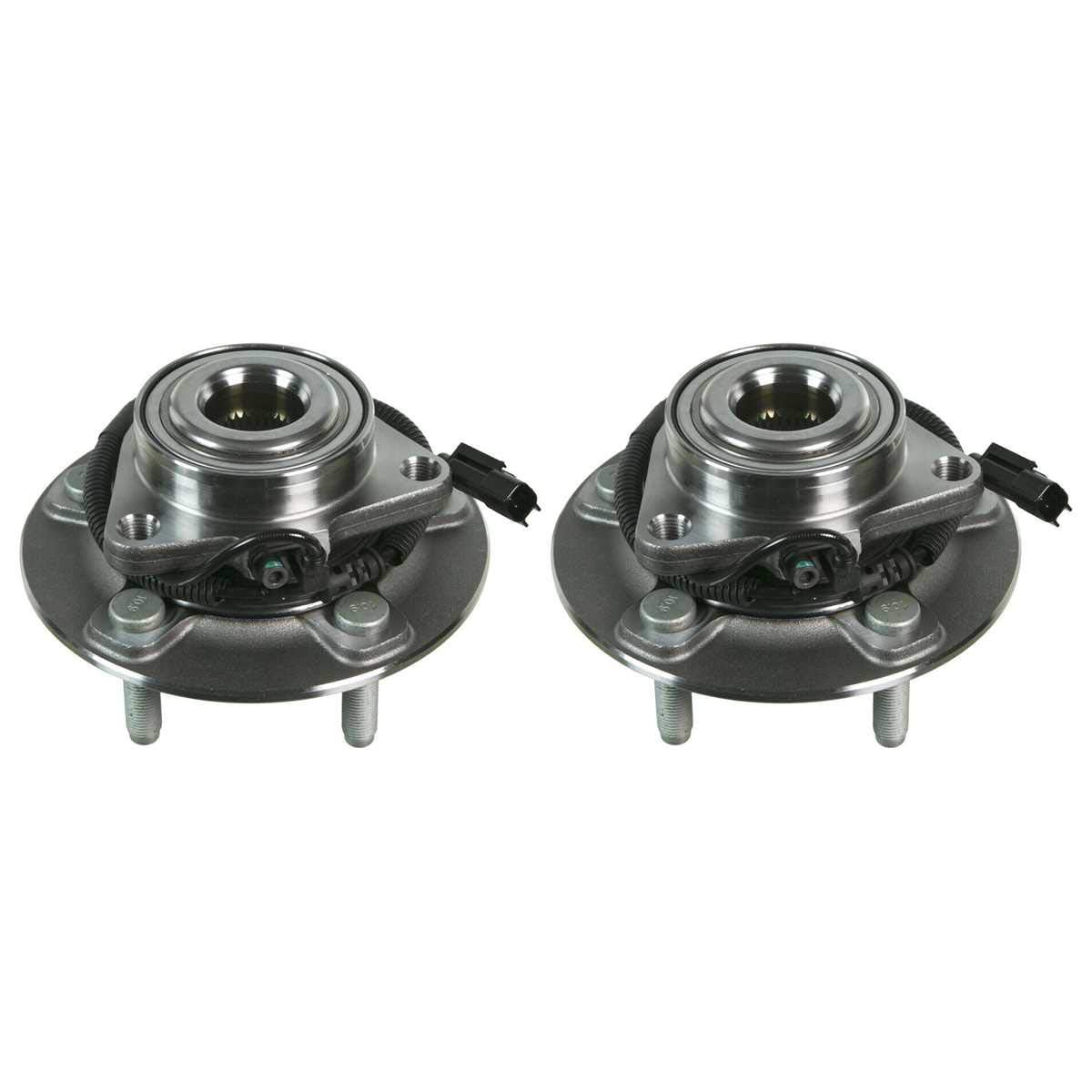 Autoshack Front Wheel Hub Bearing Pair Of 2 Driver And Passenger Side Replacement For 2012-2015 2016 2017 2018 Ram 1500 2019 Ram 1500 Classic 3.0L 3.6L 3.7L 4.7L 5.7L V6 V8 4Wd Rwd 5-Lug Hb615153Pr