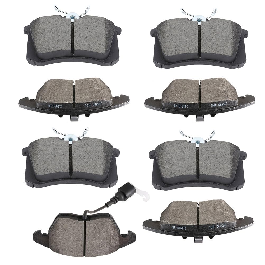 Scitoo D340 D1319 Front Rear Brake Pads Sets Fit For Audi A3 / A3 Quattro/Tt/Tt Quattro,For Vw Cc/For Eos/For Golf/For Gti/For J