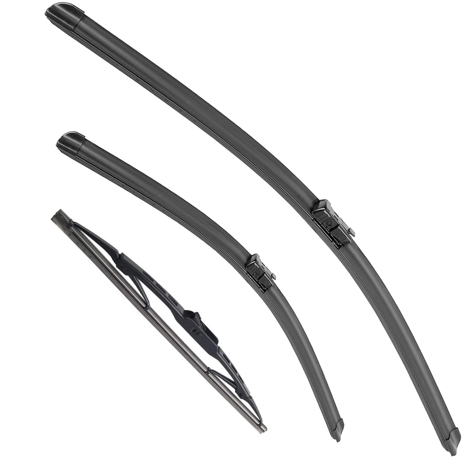 24''+17''+13'' Windshield Wipers Blade For Terrain Chevy Equinox 2010-2017 Oe Replacement All-Season Front And Rear Windshield W