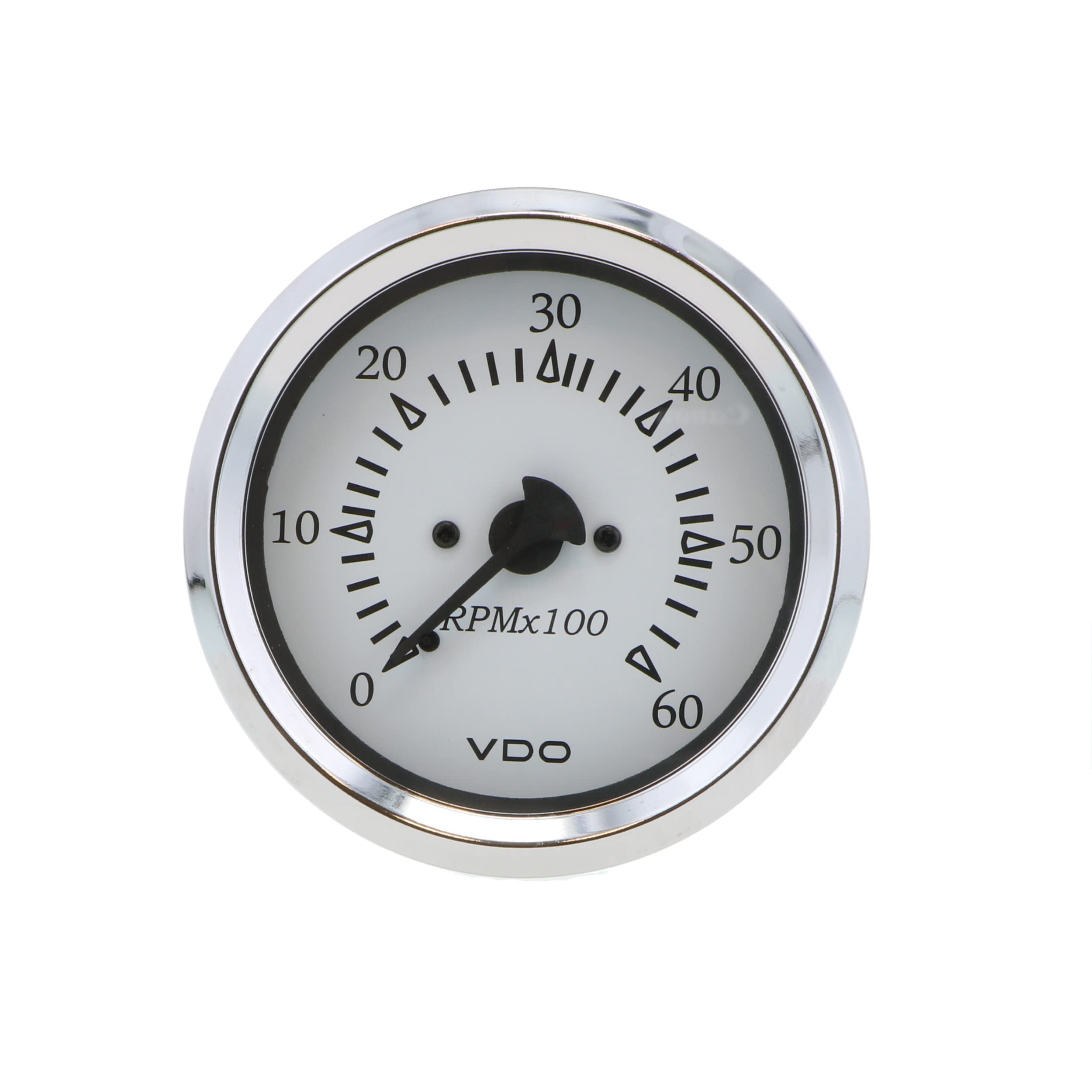 Vdo 333-15274 Cockpit Marine 6000Rpm 3 3/8'' (85Mm) Sterndrive Tachometer 12V - White