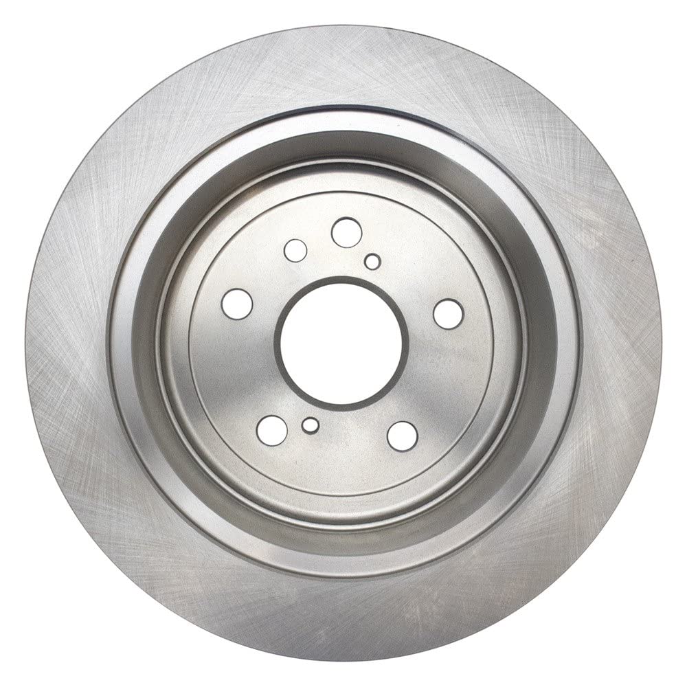 Trq Rear Brake Rotors Set Solid Compatible With 2004-2006 Lexus Rx330 2007-2009 Rx350 2006-2008 Rx400H 2004-2007 Toyota Highland