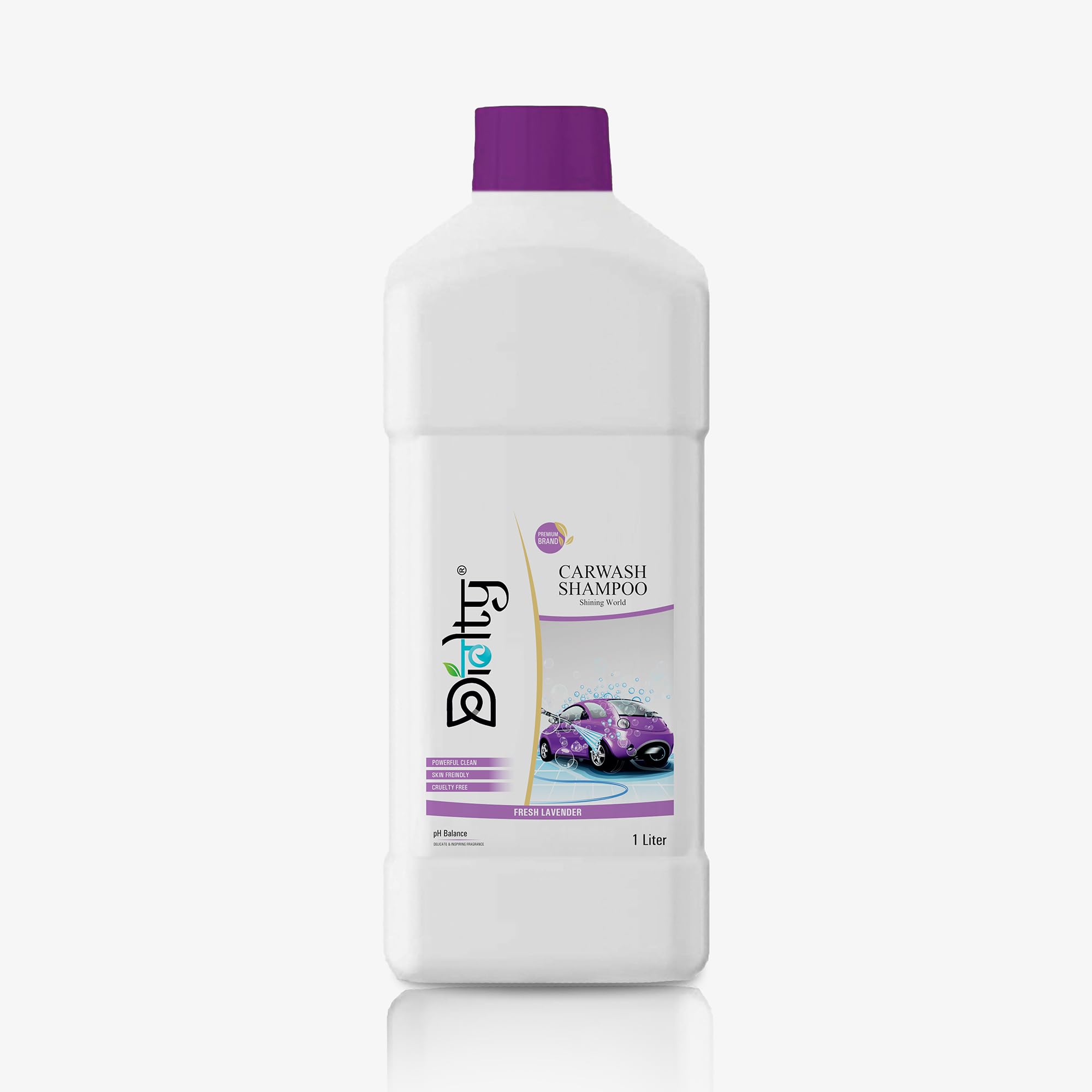 Diolty 1L Car Shampoo Concentrate | Ph Neutral Foam Cannon Wash | Lavender Scented | Safe For Ceramic Paint Protection | Hand Wa