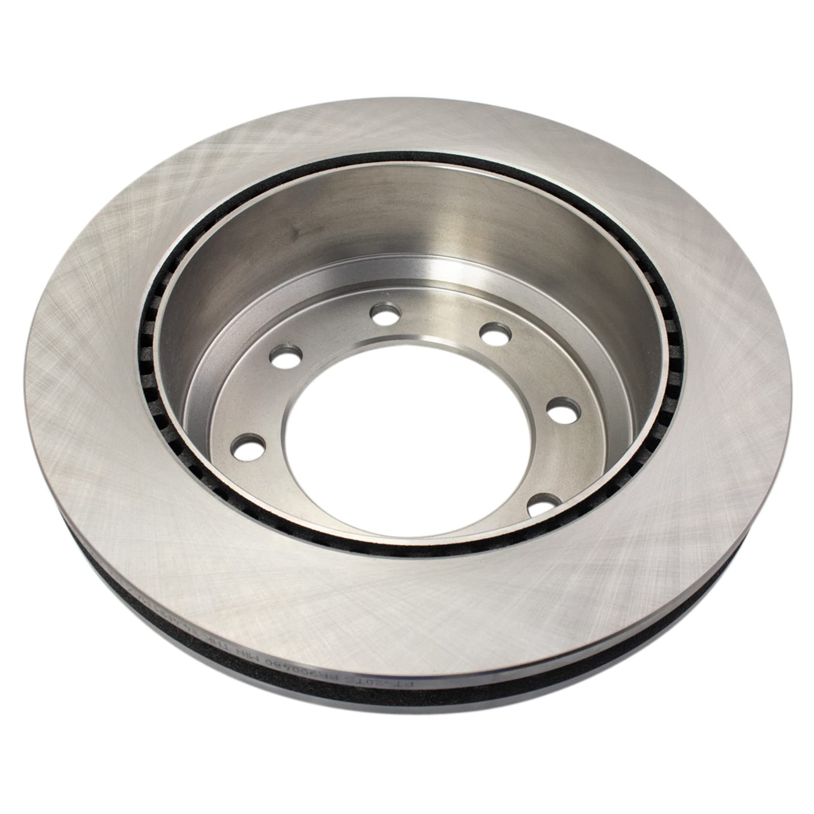 Trq Rear Brake Pad & Rotor Kit Brake Pads Brake Rotor Semi-Metallic Compatible With 2008-2014 Ford E-150 E-250 2008-2022 E-350 S