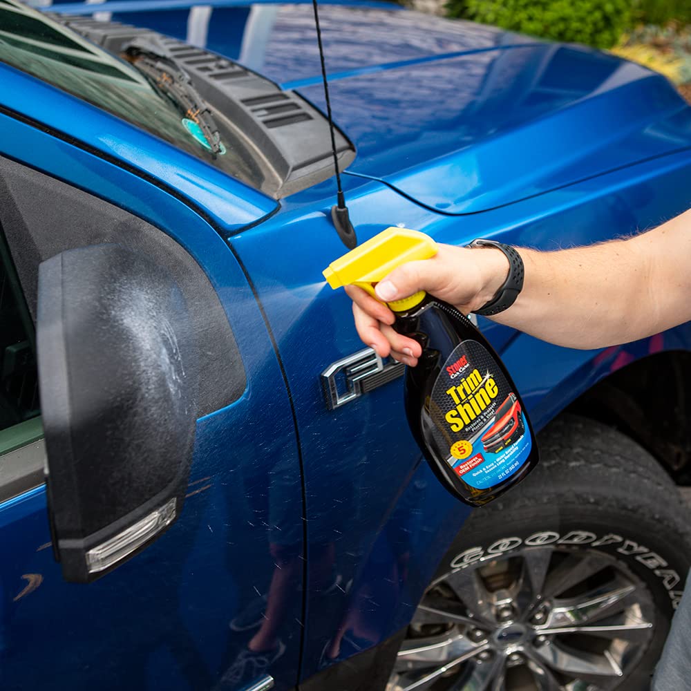Stoner Car Care 92034 22-Ounce Trim Shine Protectant For Interior And Exterior Restores, Moisturizes, And Conditions Vinyl, Rubb