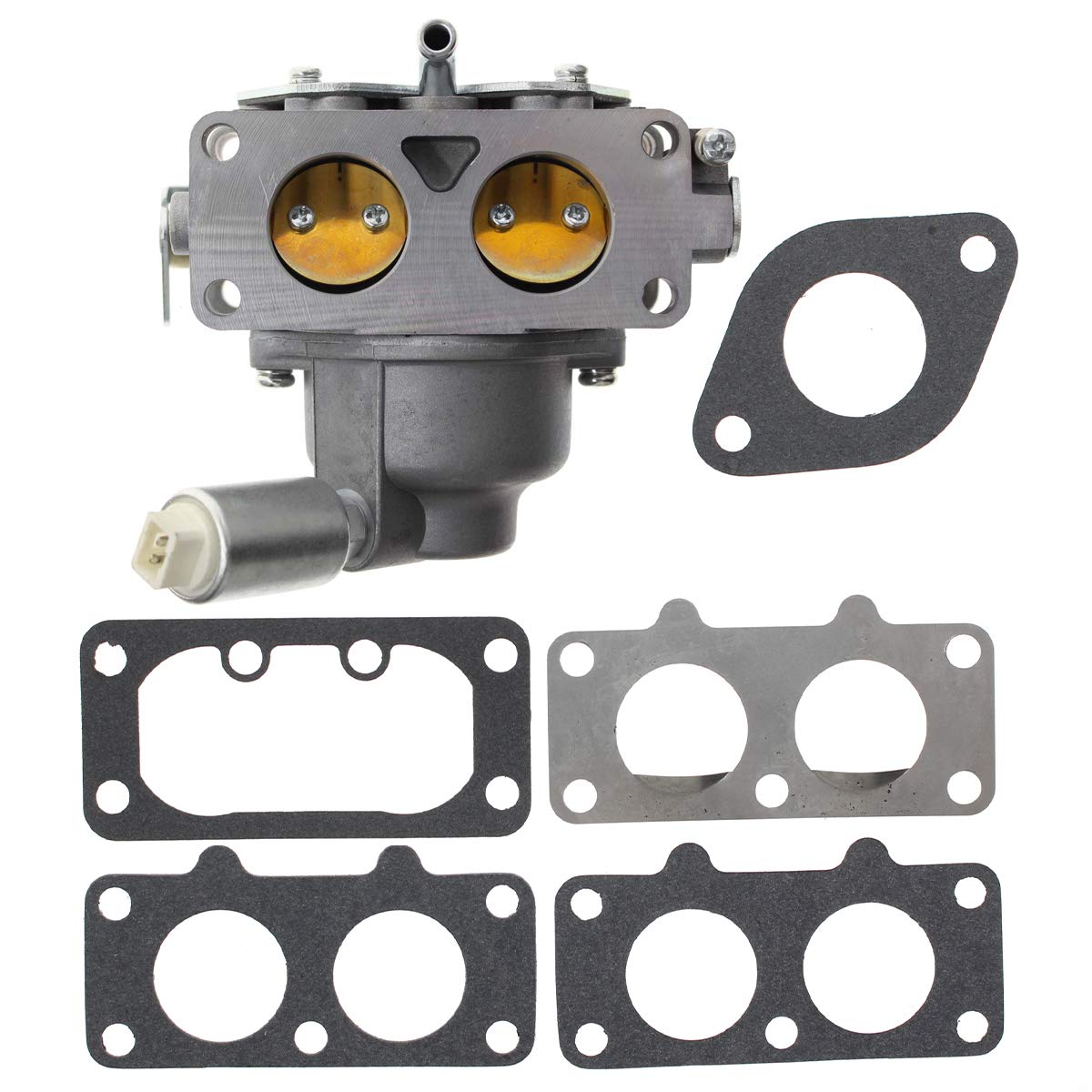 AUTOKAY Carb Carburetor Fits for John Deere D125 D130 D140 D150 D170 LA135 LA145 LA155 LA165 Tractor with Gasket