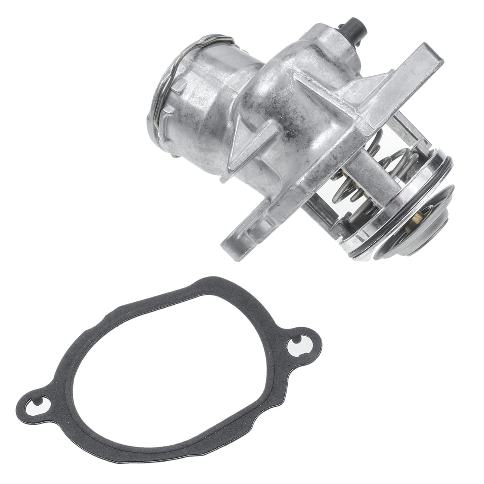 A-Premium Engine Coolant Thermostat Housing Assembly With Gasket Compatible With Mercedes-Benz C230 C250 C280 C300 C350 E280 E350 Ml350 Ml450 R350