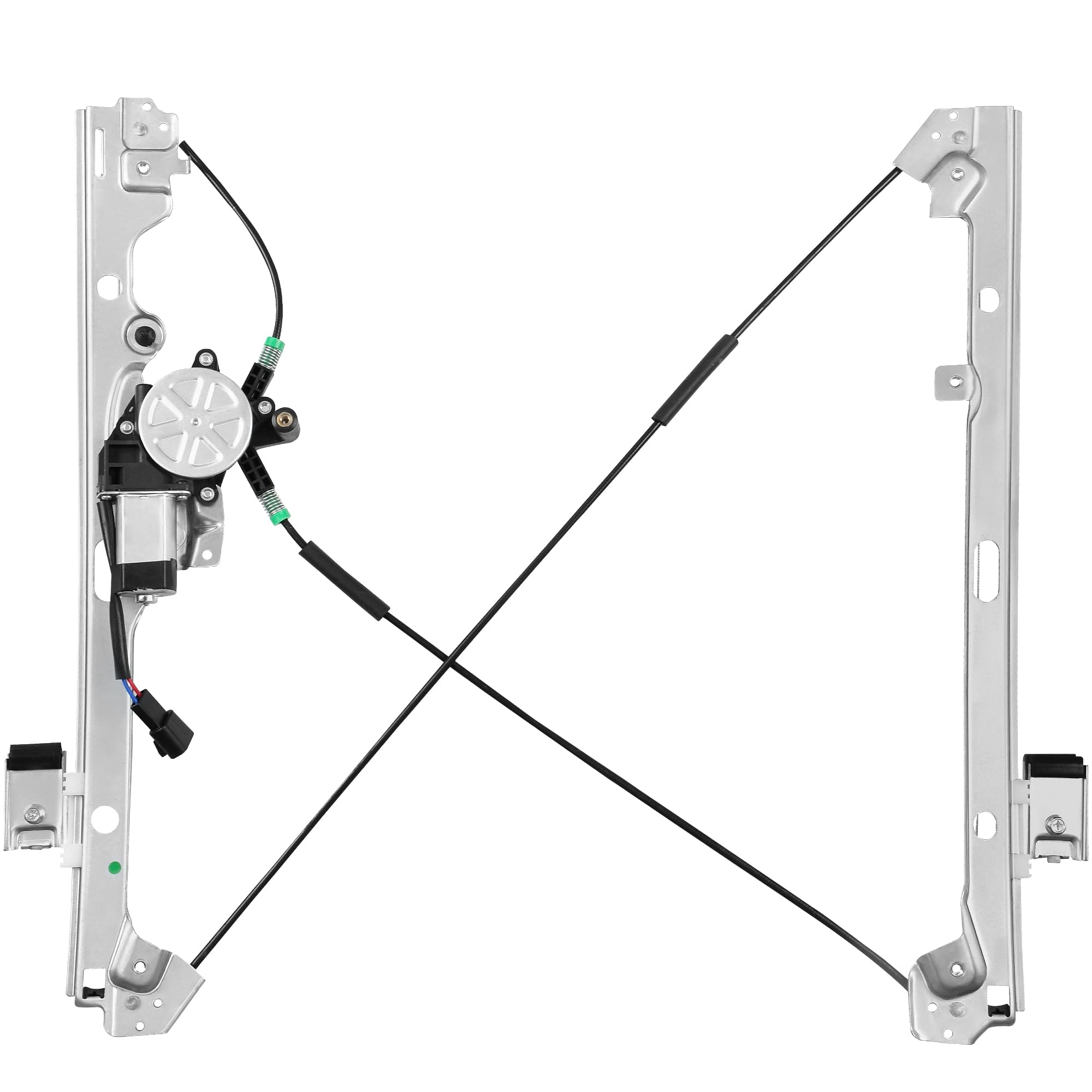 XIMAKA Front Passenger Side Power Window Regulator with Motor (2 Pins) Fit for 2001-2006 Chevrolet Silverado 1500 3500, Avalanch