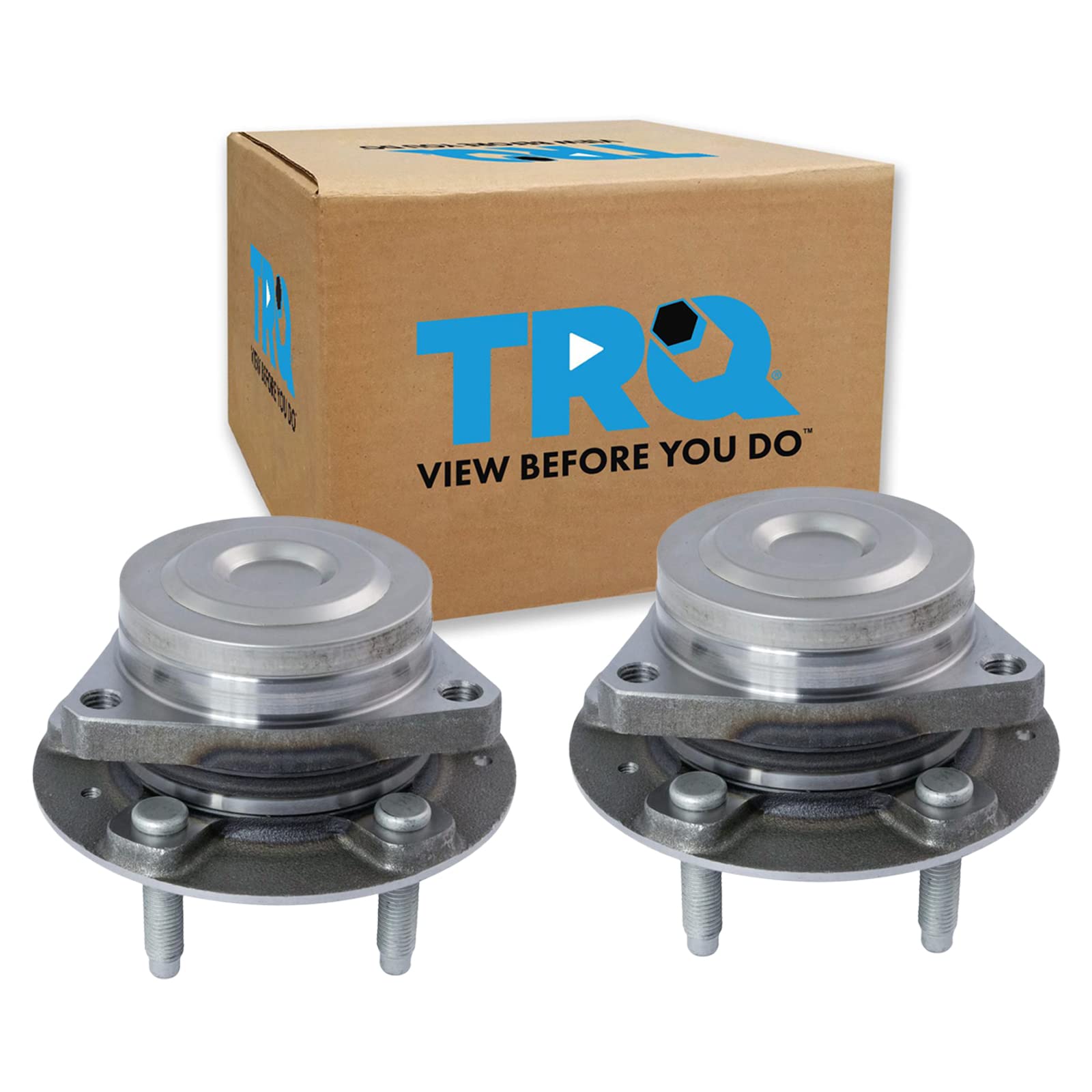 Trq Front Rear Wheel Hub Bearings Assembly Set Compatible With 2017-2018 Buick Envision 2017-2019 Lacrosse 2018-2020 Regal Sport
