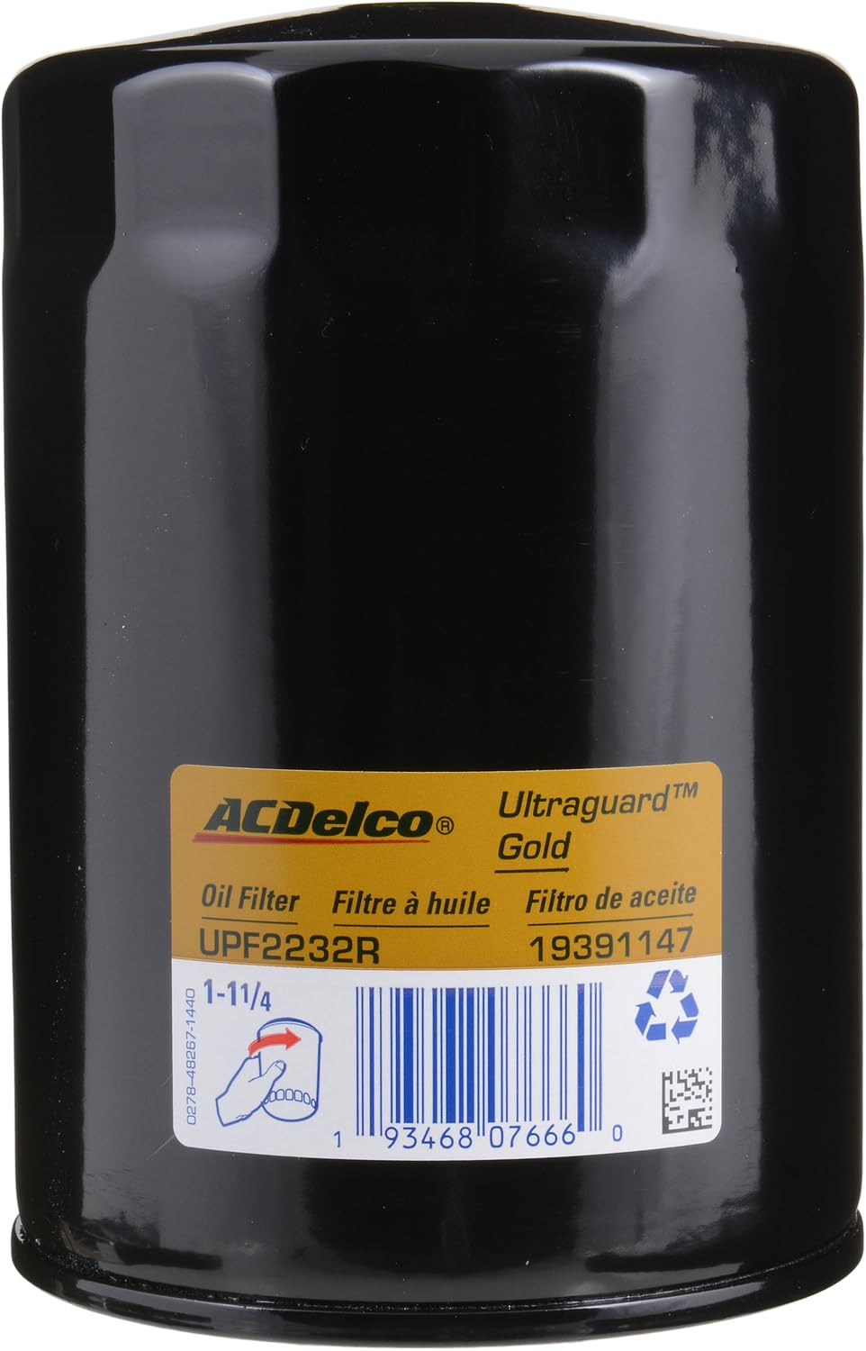 Acdelco Gold Upf2232R Specialty - Ultraguard Engine Oil Filter