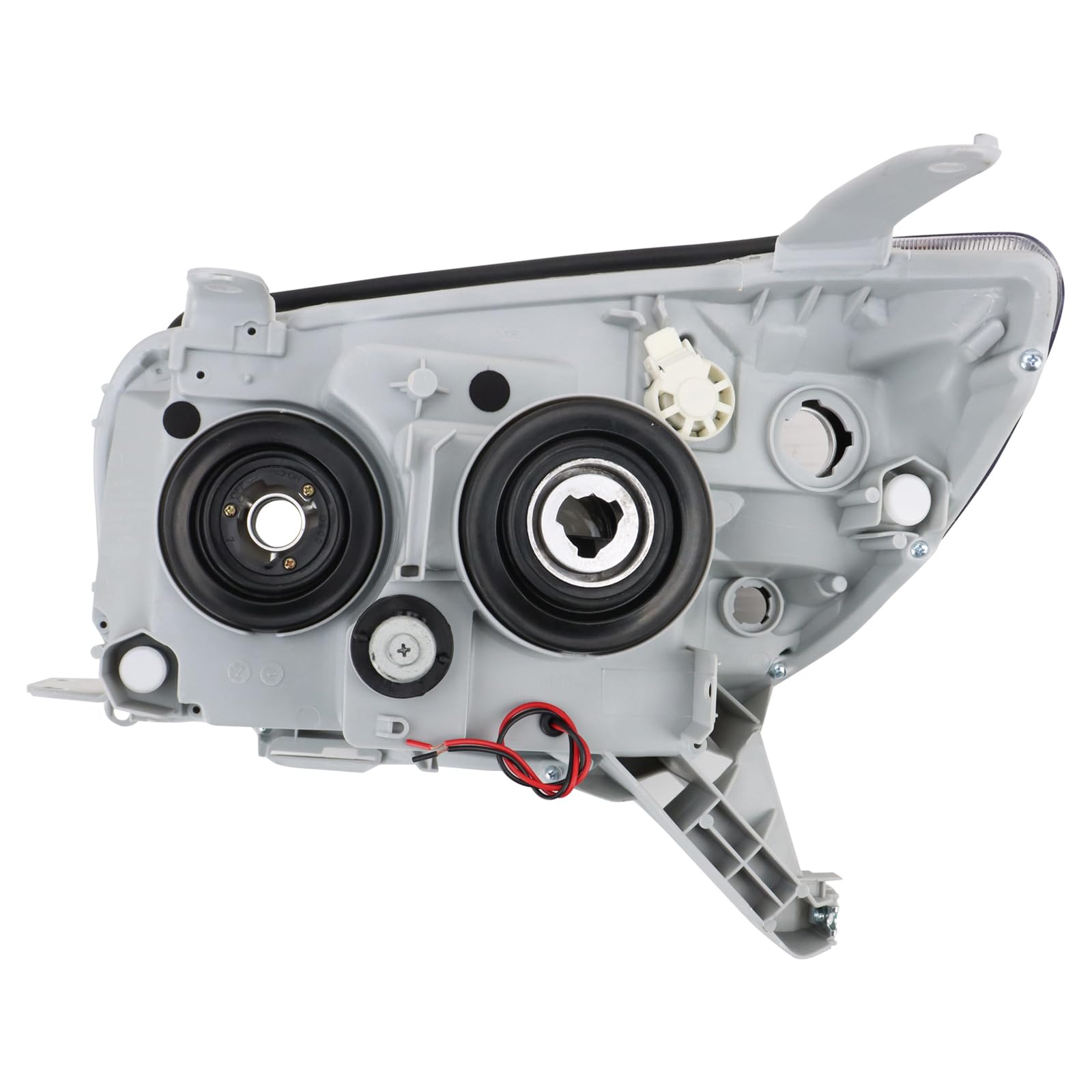 Trq Headlight Assembly Set Headlights Black Background Performance Driver & Passenger Side To2502164 To2502165 To2503164 To25031