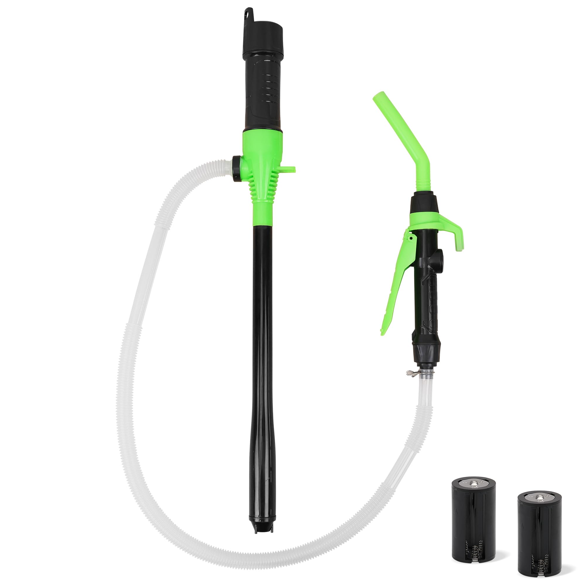 Swanlake Garden Tools Portable Power Battery Pump, Liquid Fuel/Water Transfer Pump,2.2 Gallons Per Min,