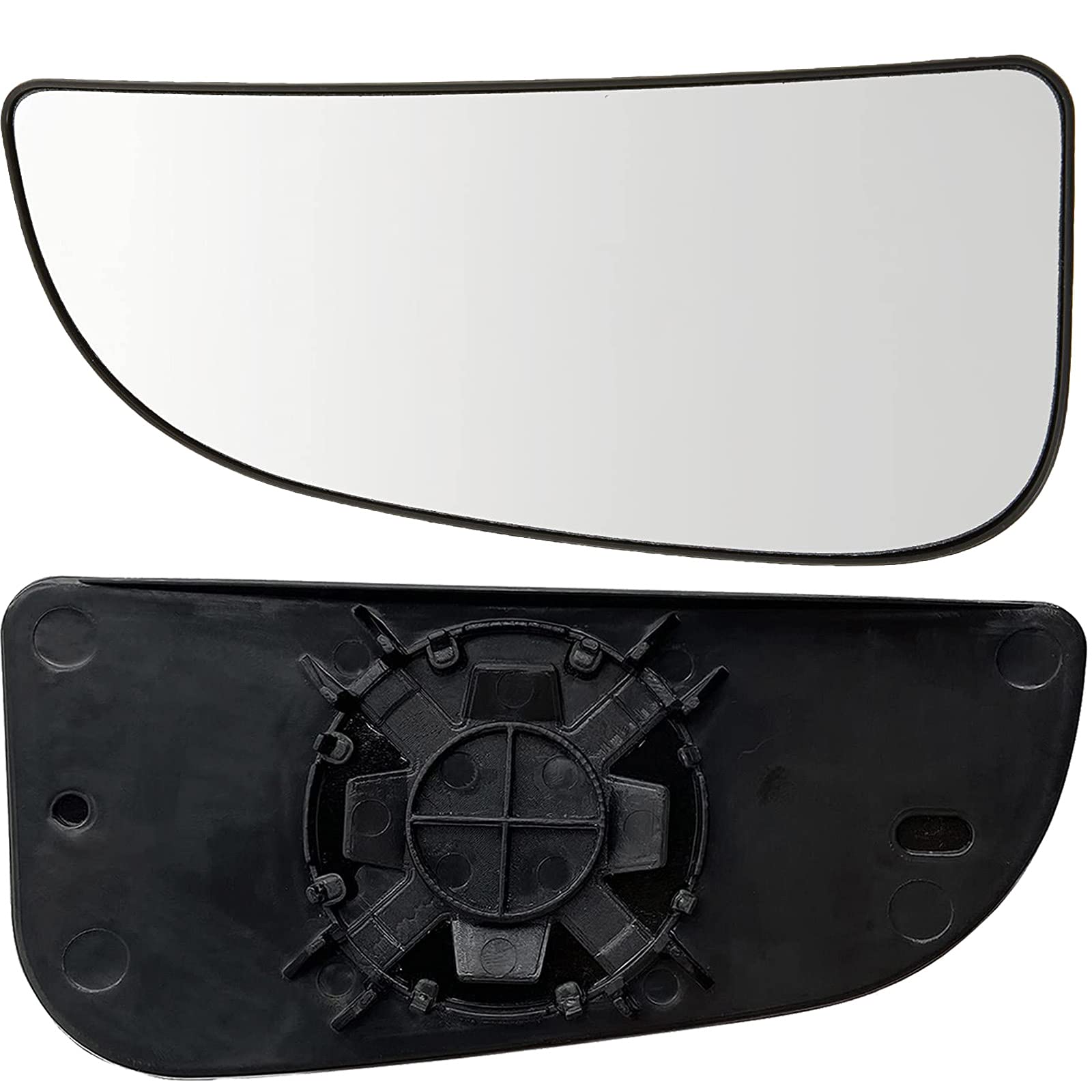 68067731AA Ram Driver Side Lower Mirror Glass Compatible with 2009-2020 Dodge Ram 1500 2500 3500 4500 5500 Towing Mirror Ram Lef