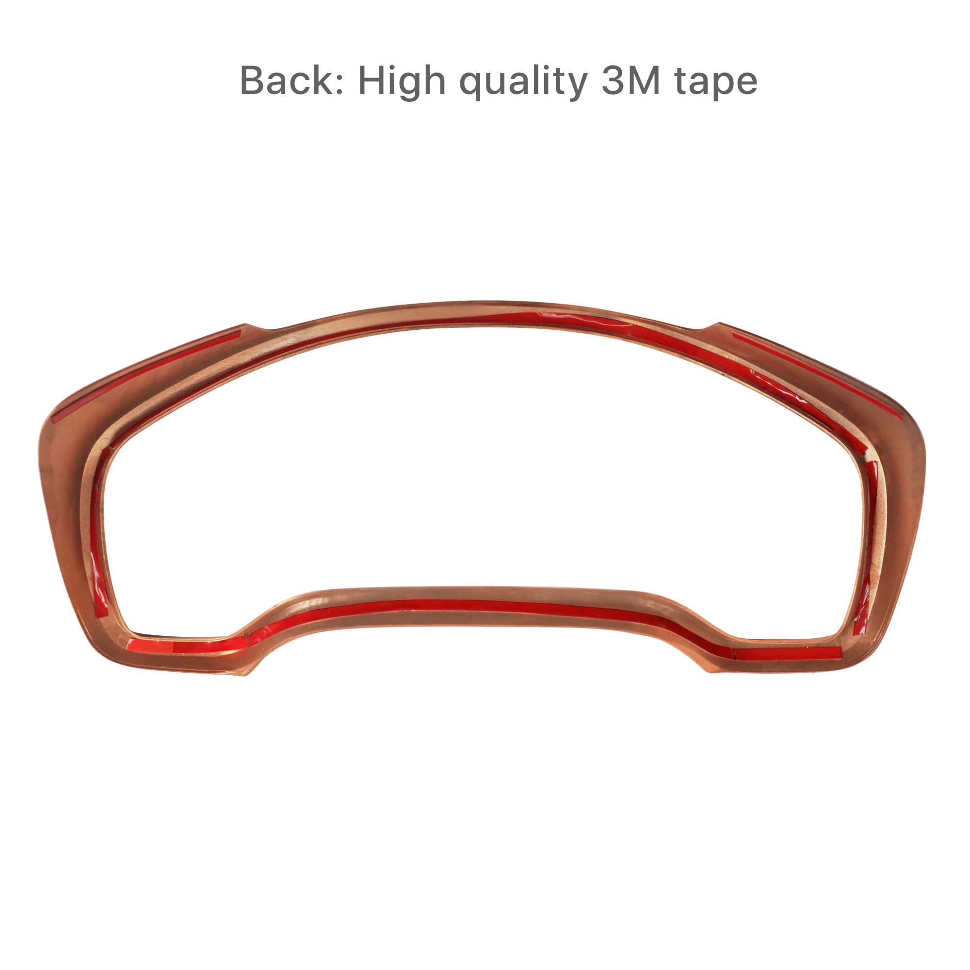 Antbooboo For Crv Dashboard Instrument Dial Frame Trim Cover Panel For Honda Cr-V 2022 2021 2020 2019 2018 2017 Interior Peach W