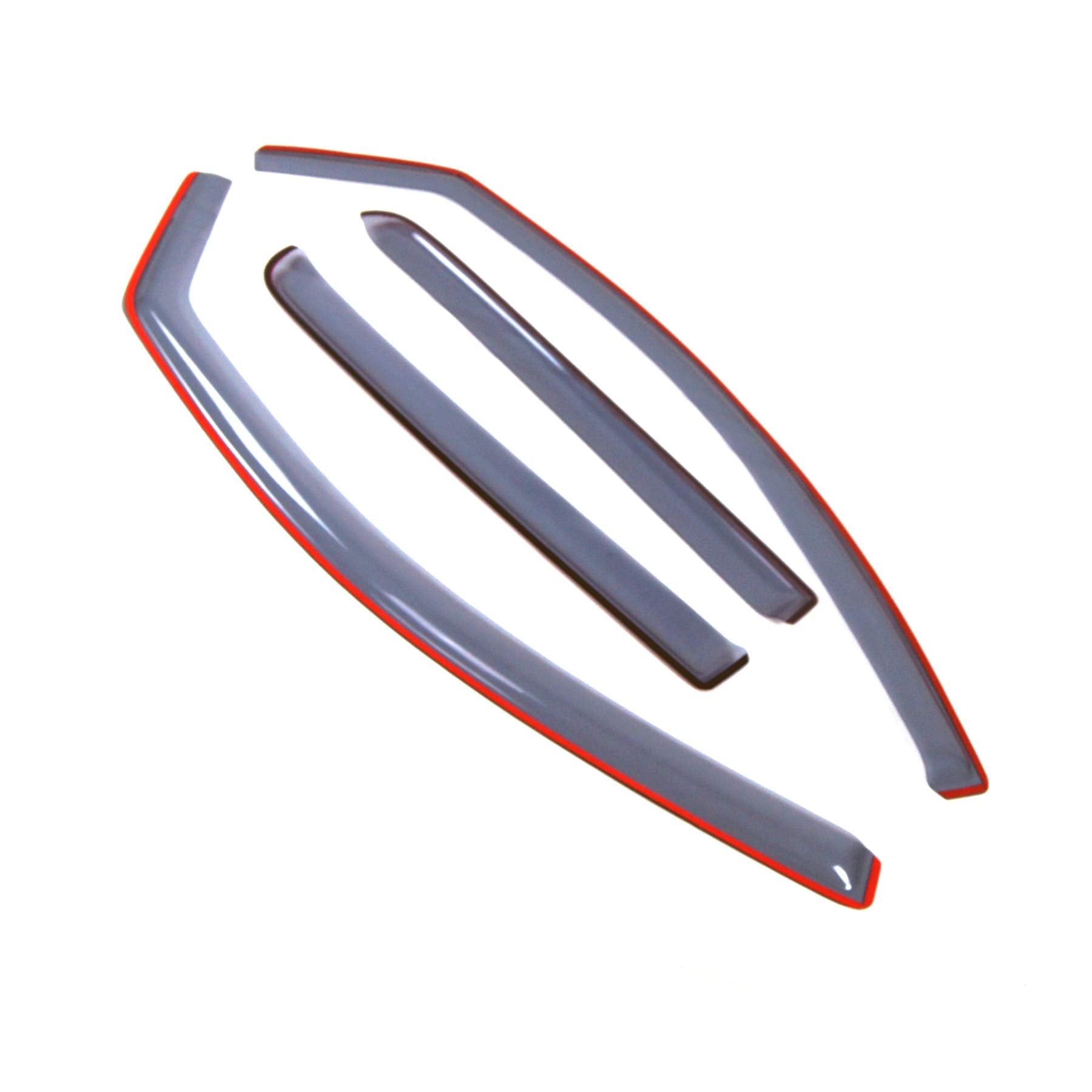 Car Window Rain Guard | In-Channel Visors Auto Side Window Deflectors | Windows Visor Rain Shields Compatible With 2004-2015 Nis