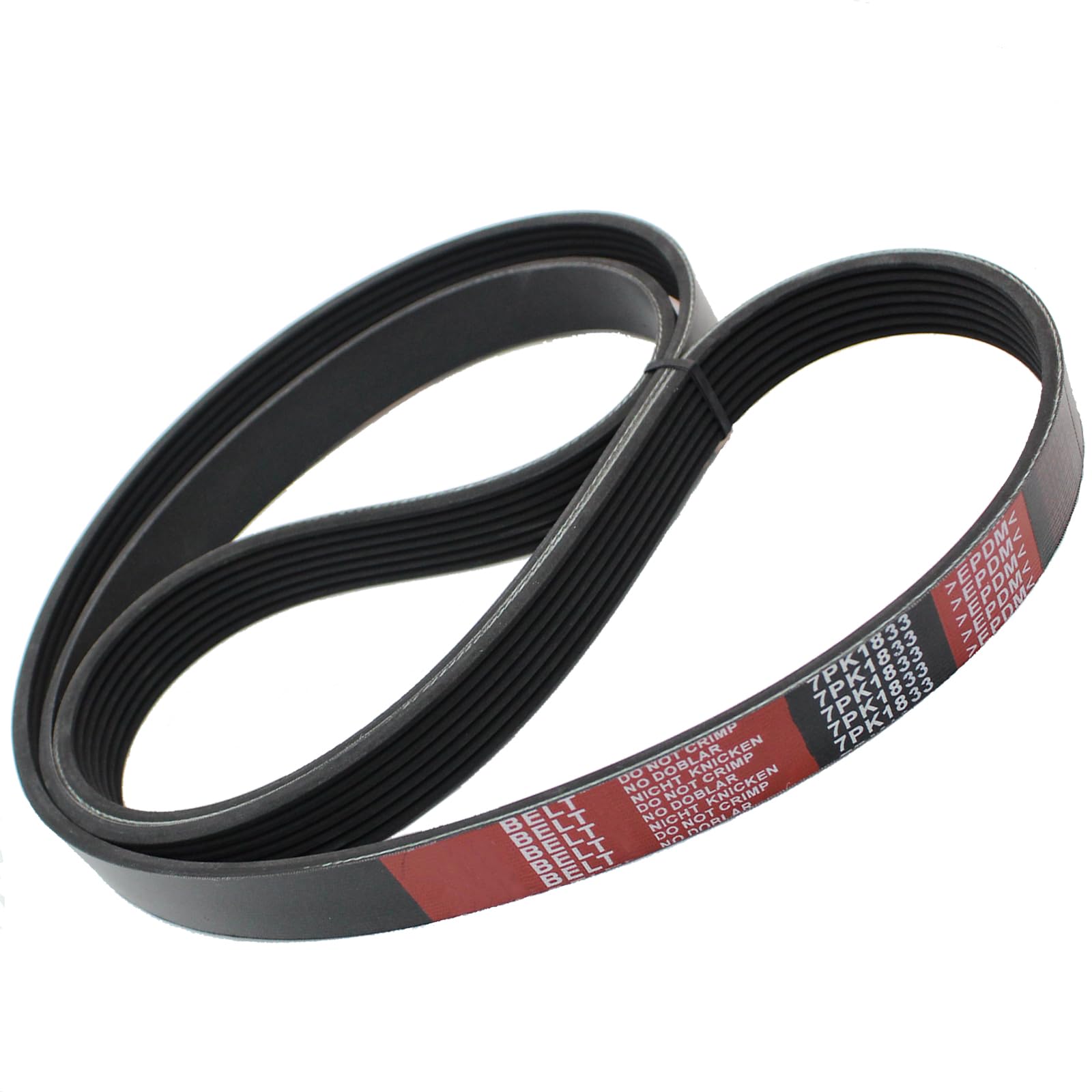 AUCERAMIC 56992R40A01 Engine Serpentine Drive Belt Fit 2008 2009 2010 2011 2012 for Honda Accord L4 2.4L Replace# K070721 56992R