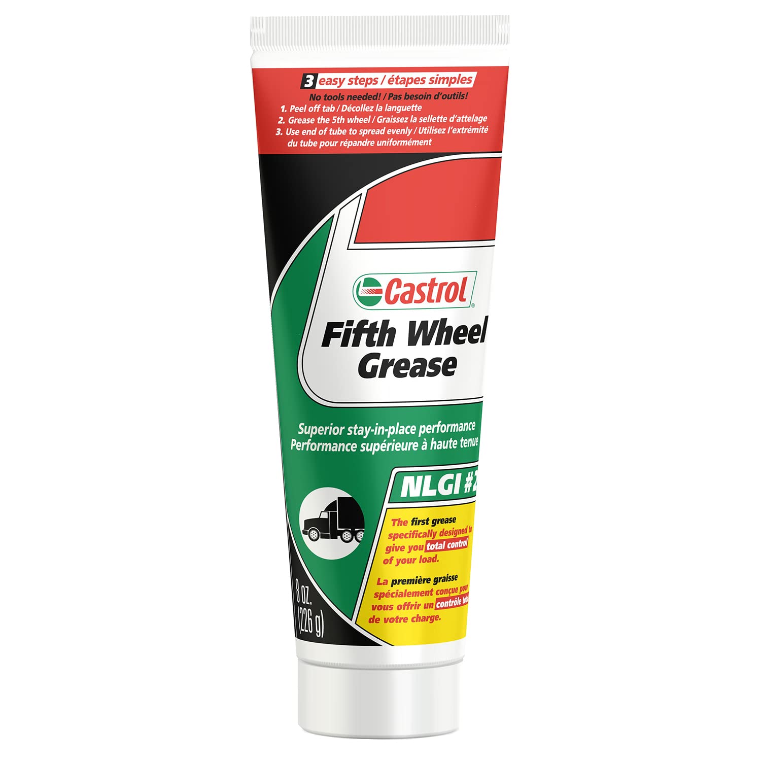 Castrol Fifth Wheel Grease, 8 Ounce, Pack Of 25