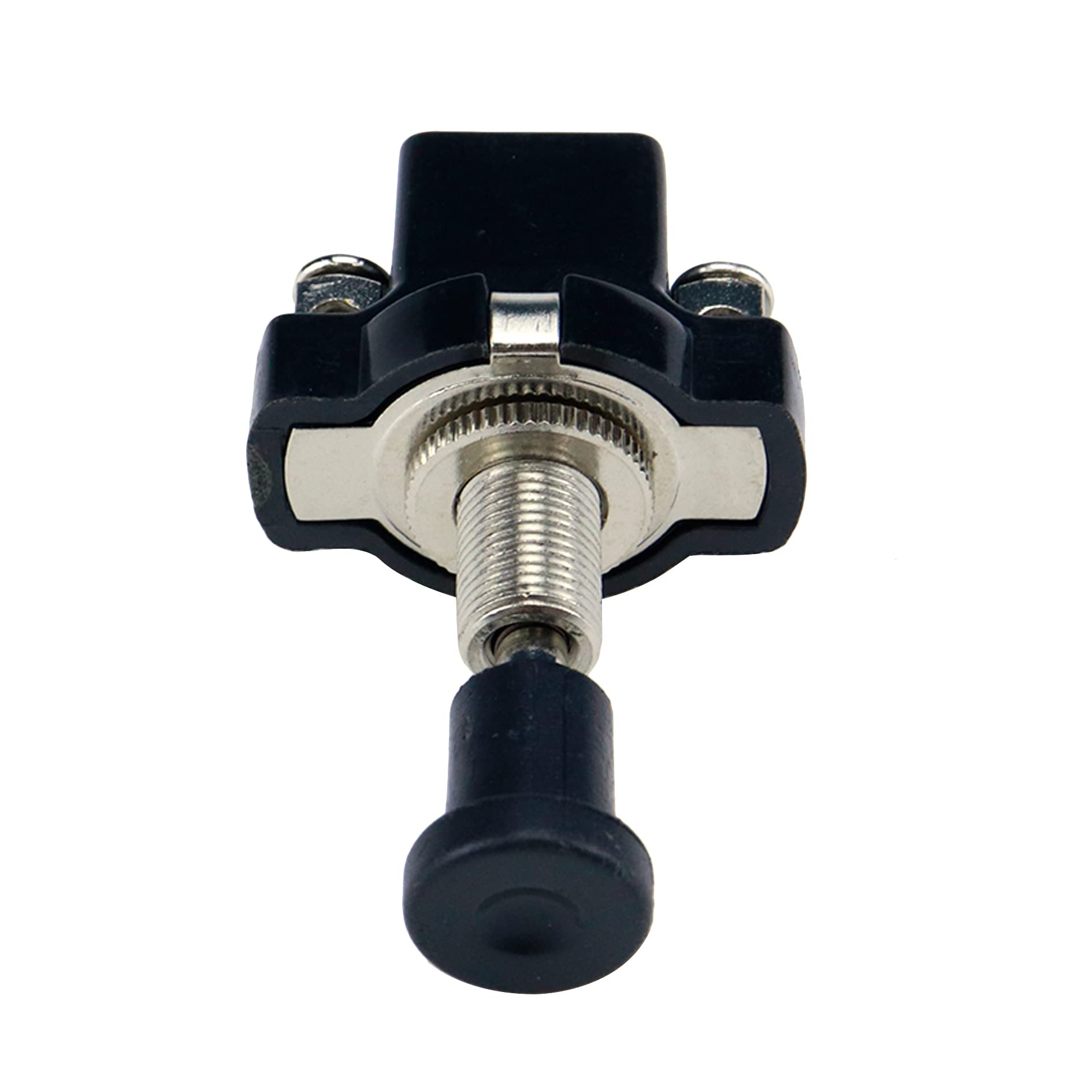 S Sydien Golf Cart Light Switch 3Pcs Push Pull Switch 12V/24V 8Mm/0.31" Car Thread On-Off Push-Pull Push Button Universal Headlight Switch For Car Auto Golf Boat