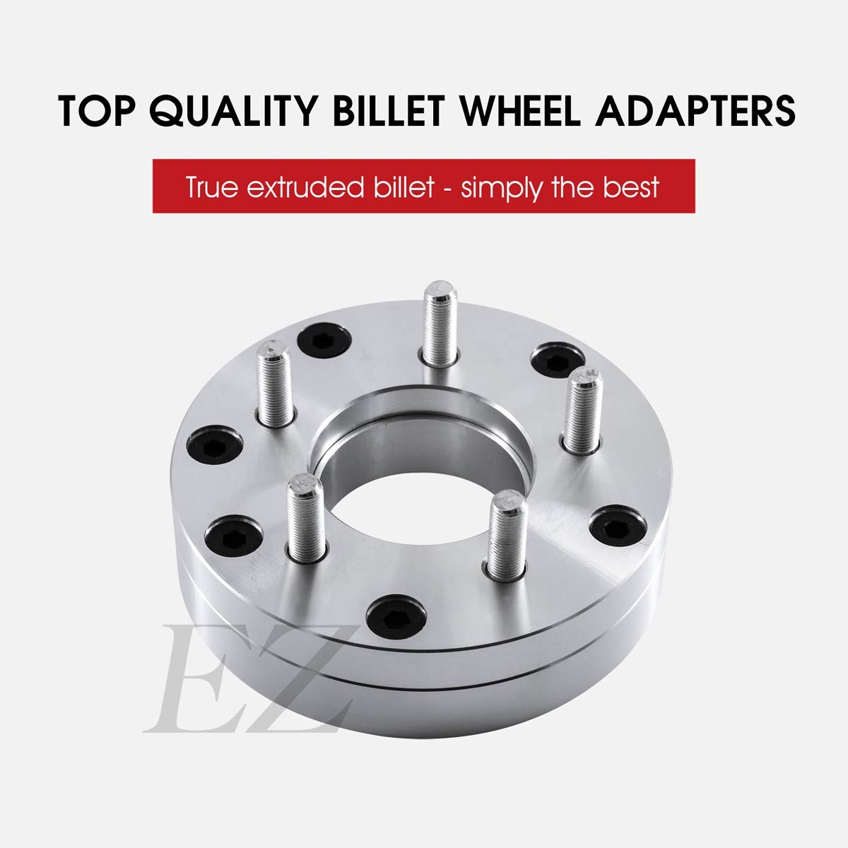 Ezaccessory 2 Wheel Adapter 6X4.5 To 5X4.5 (6X114.3 To 5X114.3) Thickness 2 Inch