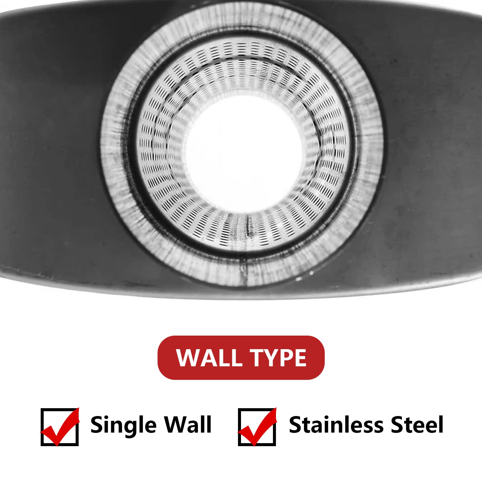 2.5 Inch Inlet/Outlet Exhaust Muffler, Straight-Through Performance Muffler Resonator With Universal Stainless Steel For Cars, T