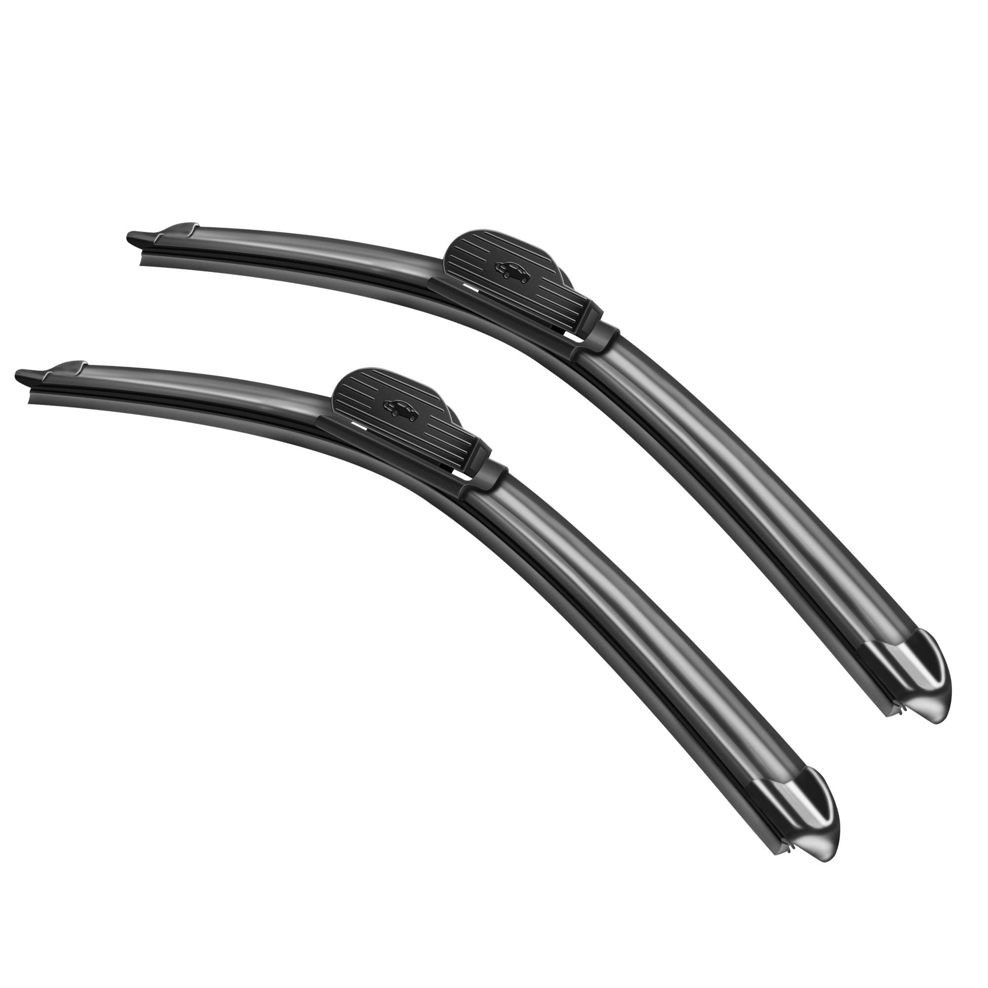 Ablewipe Windshield Wiper Baldes, 21 + 19 Front Window Wiper Blades Model: 18O13B (Set Of 2)