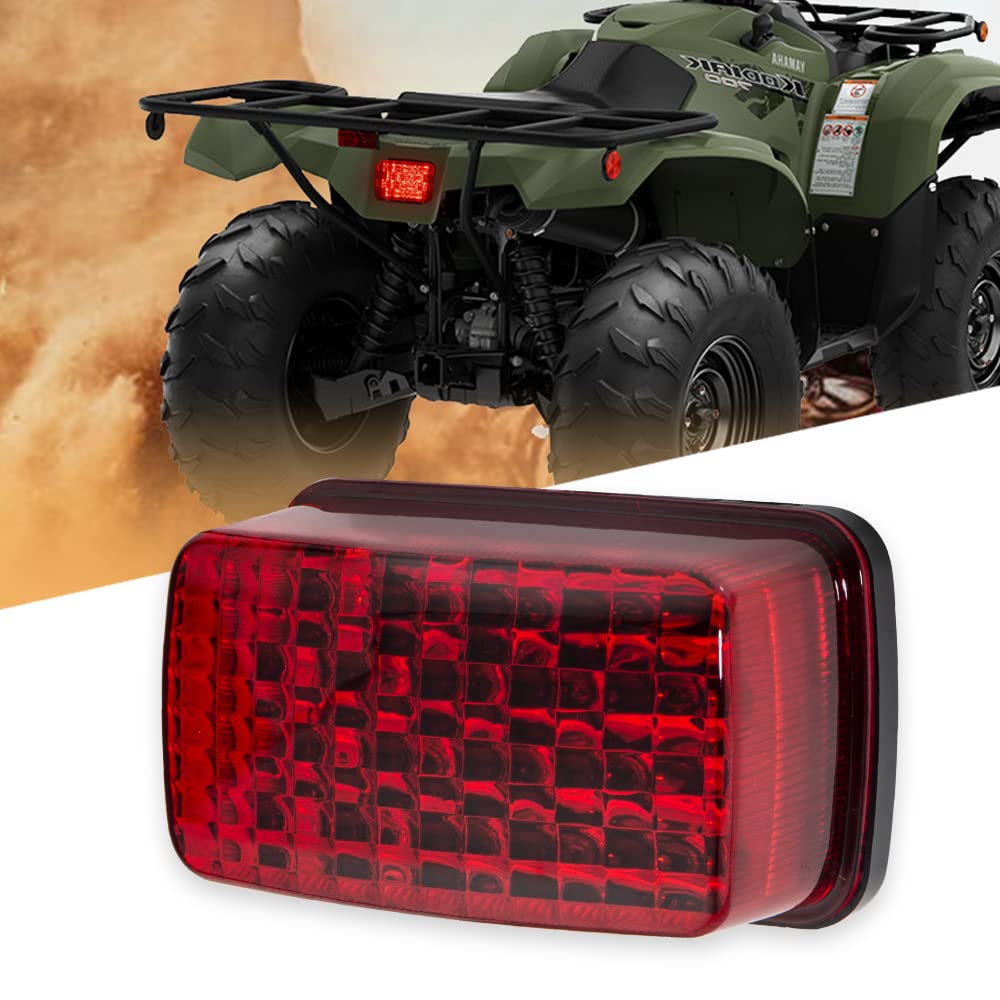 KICRY ATV LED Tail Light OEM Taillight 5KM-8472C-10-00 Compatible with Yamaha Rhino Kodiak Grizzly Big Bear Bruin Wolverine Viki