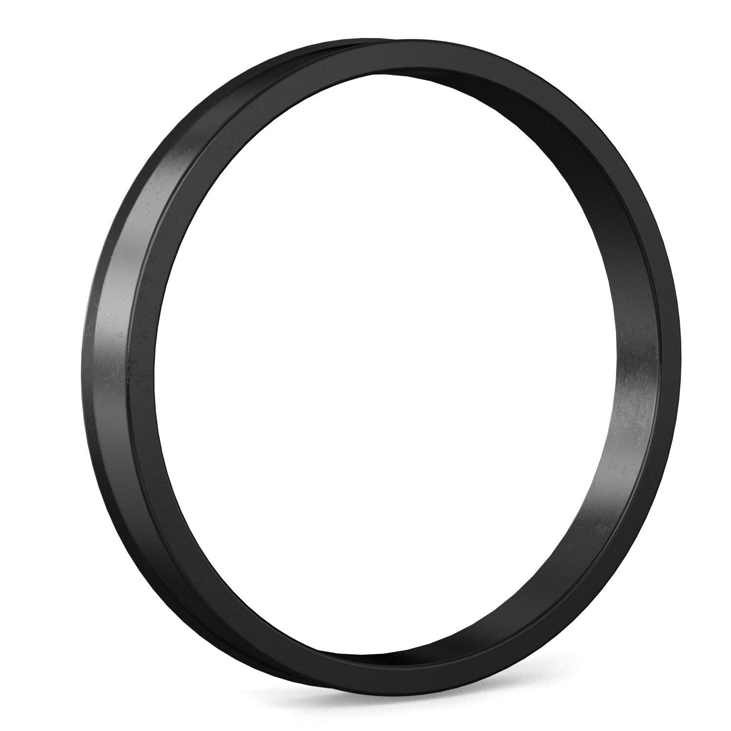 Stancemagic Hubcentric Rings (Pack Of 4) - 67.1Mm Id To 72.6Mm Od - Black Poly Carbon Plastic Hubrings - Compatible With Mitsubishi Mazda Hyundai With 67.1Mm Vehicle Hubs And 72.6Mm Wheel Centerbore