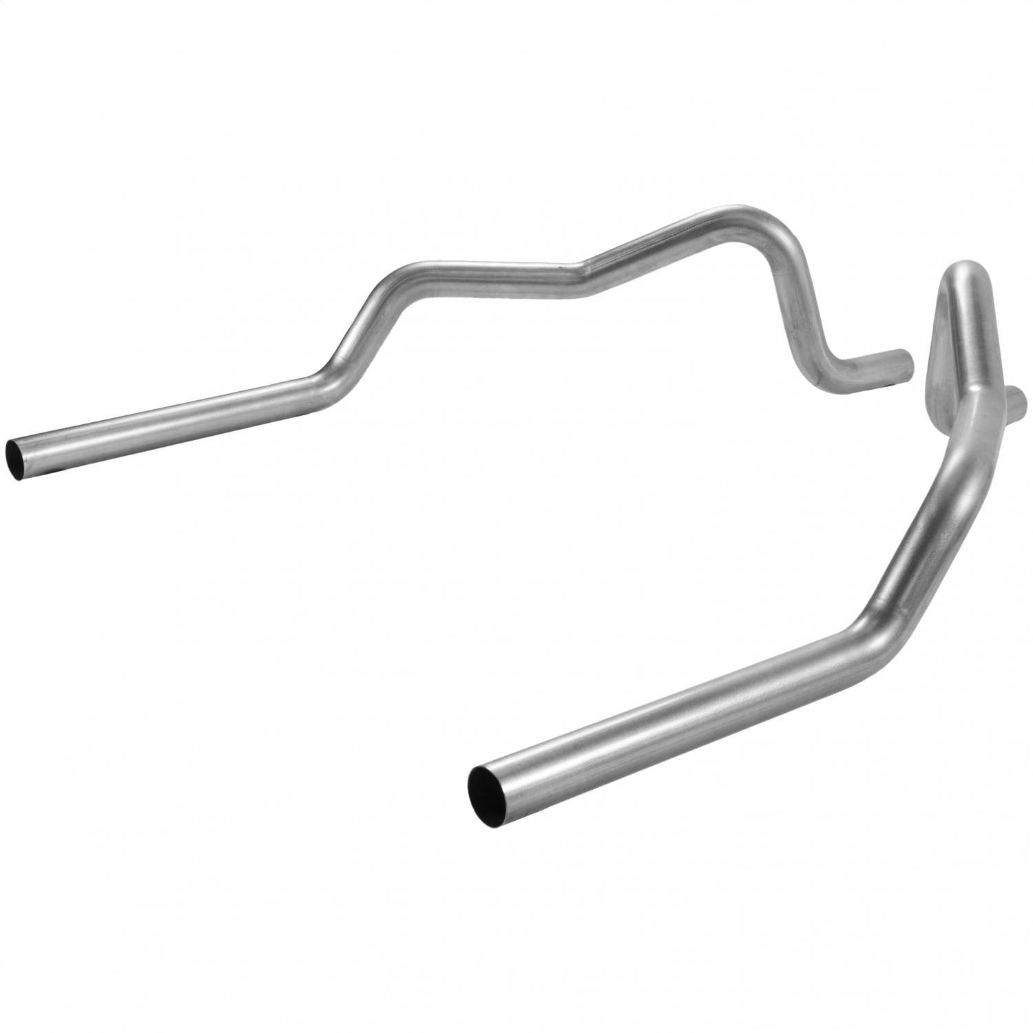 Flowmaster 15801 Prebent Exhaust Tailpipe Kit, 2.5'' Rear Exit, Pair; Aluminized
