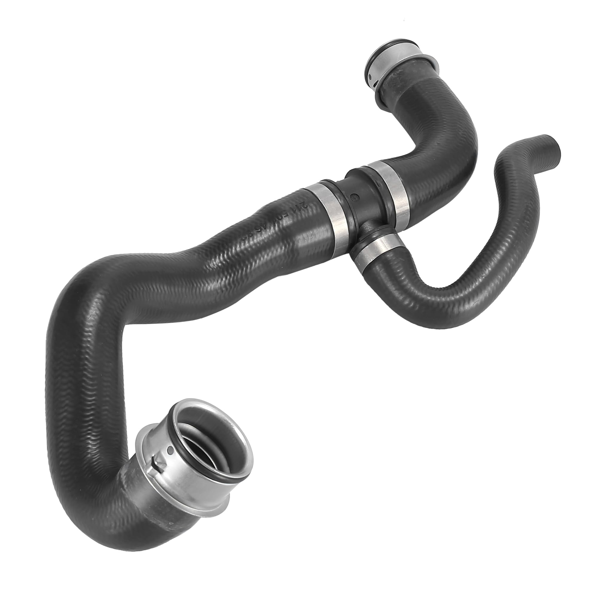 X AUTOHAUX Car Lower Radiator Coolant Hose Water Pump Cooling Pipe 2115014682 for Mercedes-Benz E350 2006-2009