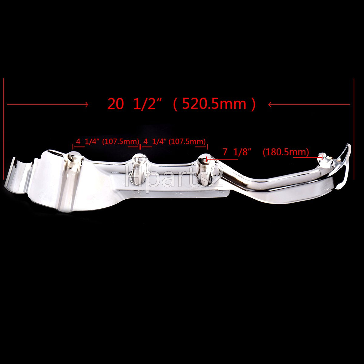 Chrome Inner Primary Covers For Harley Touring Street Glide Road King Flhx Flh/T 2009-2016