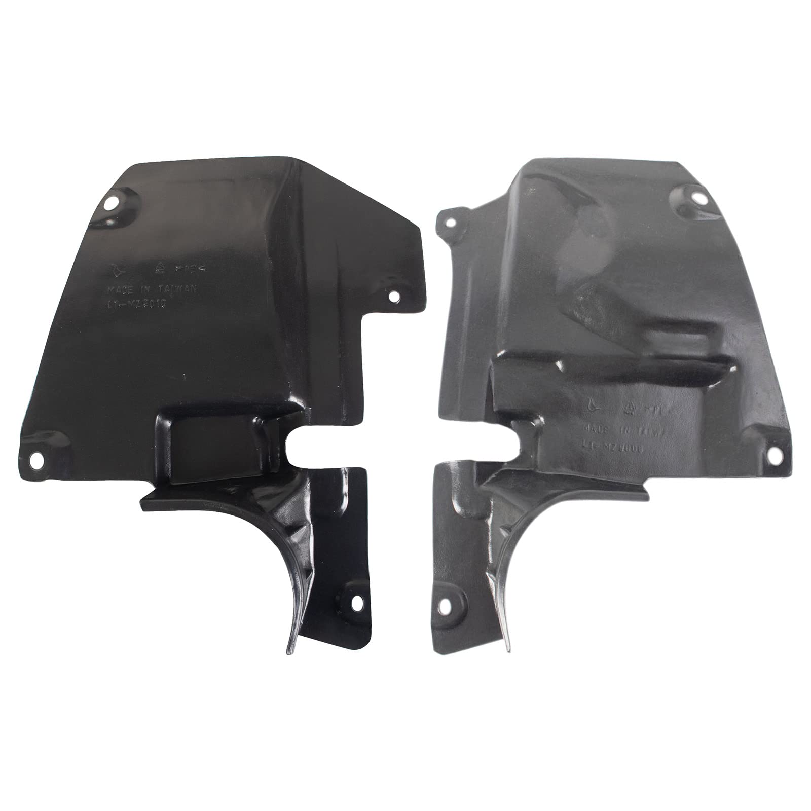 Trq Inner Fender Liner Set Compatible With 2014-2018 Mazda 3 2014-2017 6 2013-2016 Cx-5 Ma1250115 Ma1251115