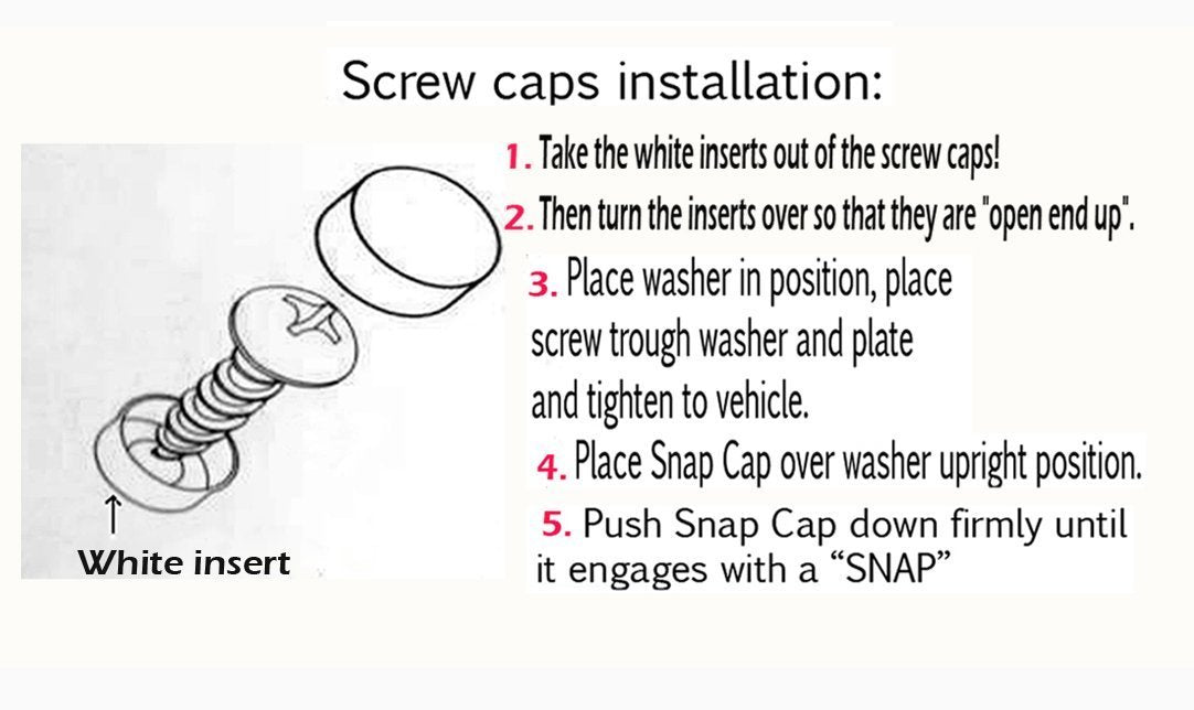 Lincoln Workmark Chrome Plated Metal License Plate Frame Holder