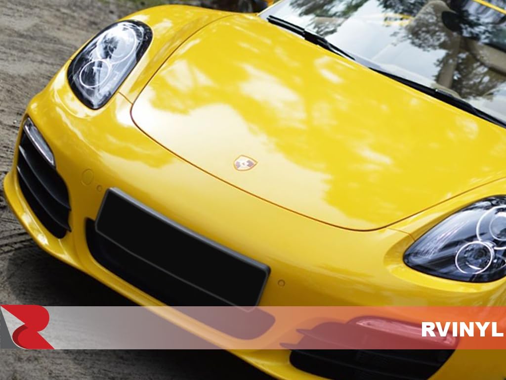 3M 2080 G25 Gloss Sunflower Yellow (5Ft X 27Ft) Vinyl Wrap Film Sheet With Air-Release For Cars, Trucks & More (135Sq Ft Roll)