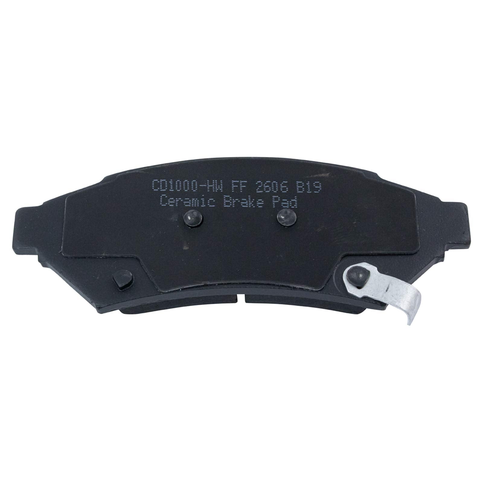 TRQ Front Brake Pads Ceramic Compatible with 2004 Pontiac Grand Prix