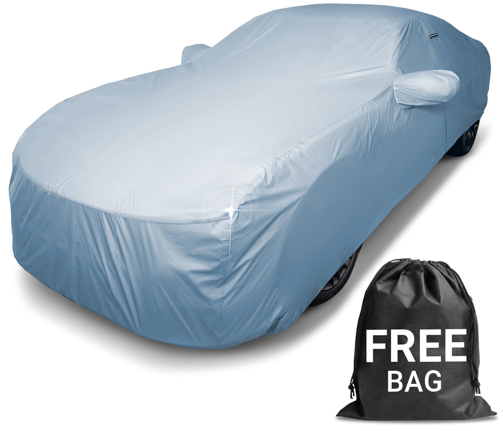 Icarcover Custom Car Cover For Jaguar Xk-Series Xk8, Xkr, Xk, Waterproof All-Weather Rain Snow Uv Sun Protector Full Exterior Indoor Outdoor Car Cover With Strap (Year Fits 1997-2008)
