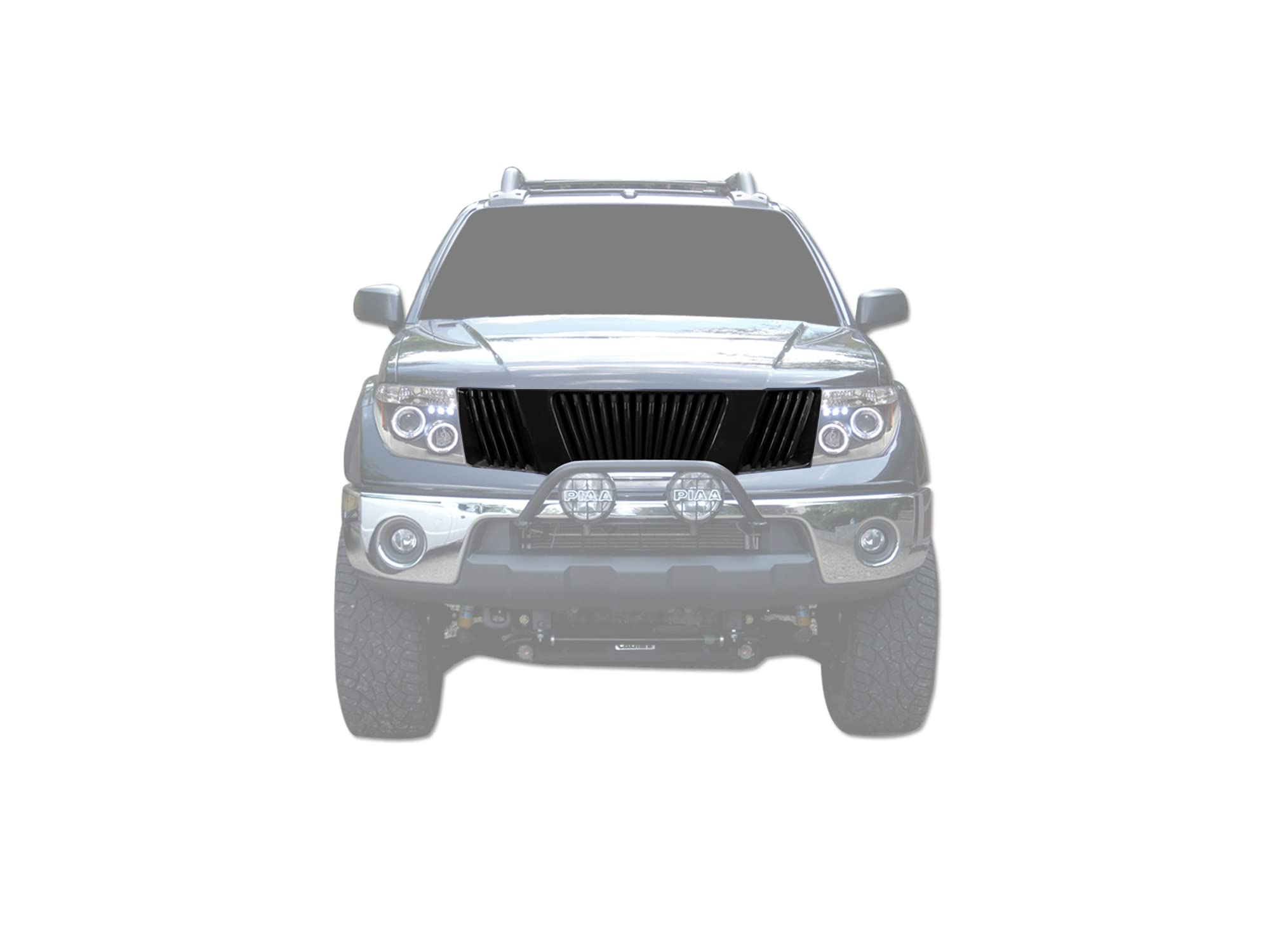 Armordillo 2005-2008 Nissan Frontier Vertical Grille Gloss Black