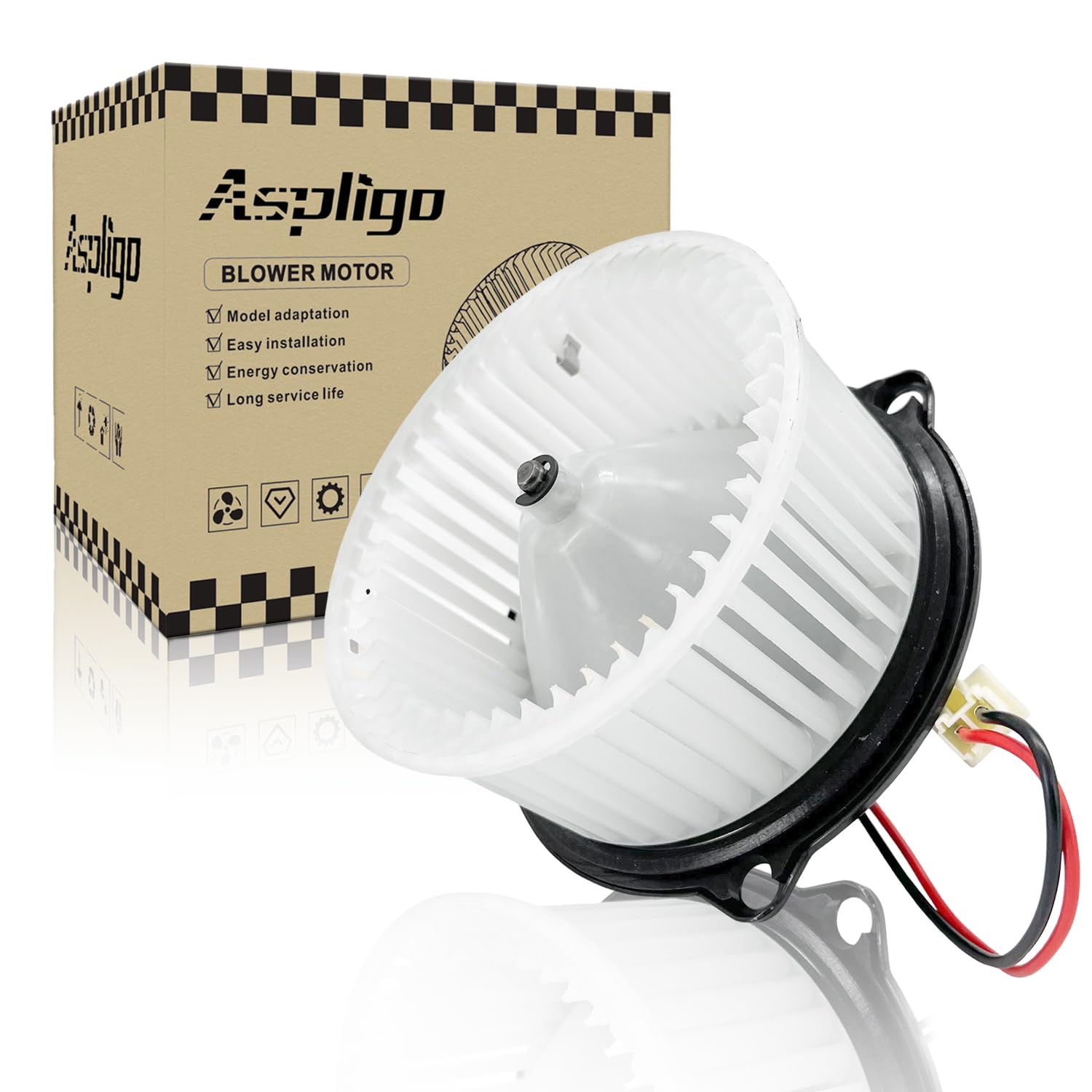 Aspligo 700010 Ac Heater Blower Motor Fan Assembly Fit For Dodge Ram 1500 Pickup 1994-2002, Ram 2500 Pickup 1994-2002, Ram 3500
