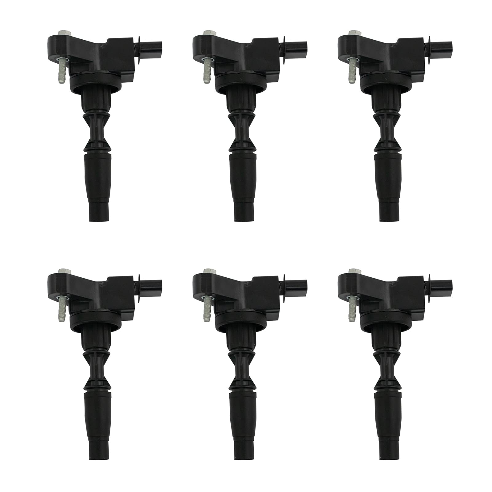 Trq Ignition Coil Set Compatible With 17-20 Buick 16-21 Cadillac Chevrolet Gmc