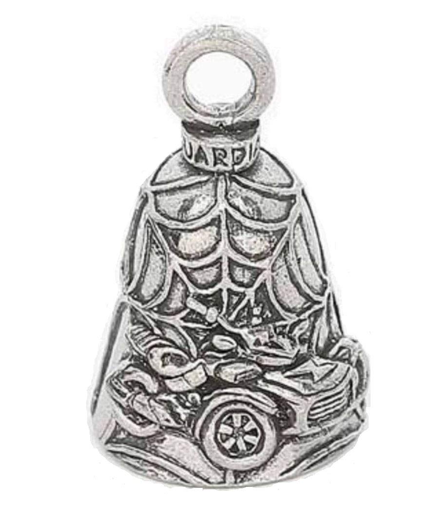 Guardian Bell Trike Spiderweb Motorcycle - Harley Accessory Hd Gremlin New Riding Bell Key Ring