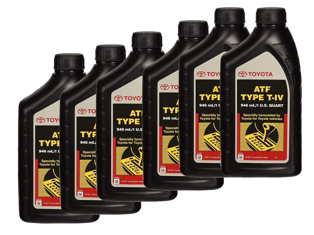 Toyota Automatic Transmission Fluid, 192 Ounces, 6 Pack - High-Quality ATF for Smooth Shifting and Performance