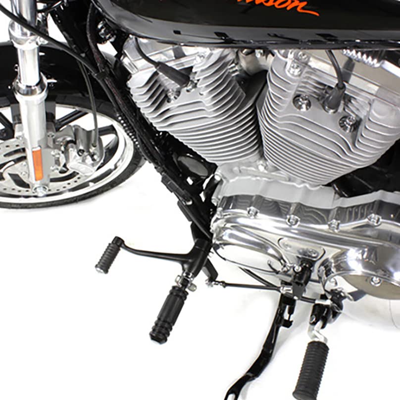 FENGREN Motorcycle Accessories Forward Control Heel Toe Shift Lever Pedal Shifter Foot Pegs for Harley Sportster XL 833 1200 XL8