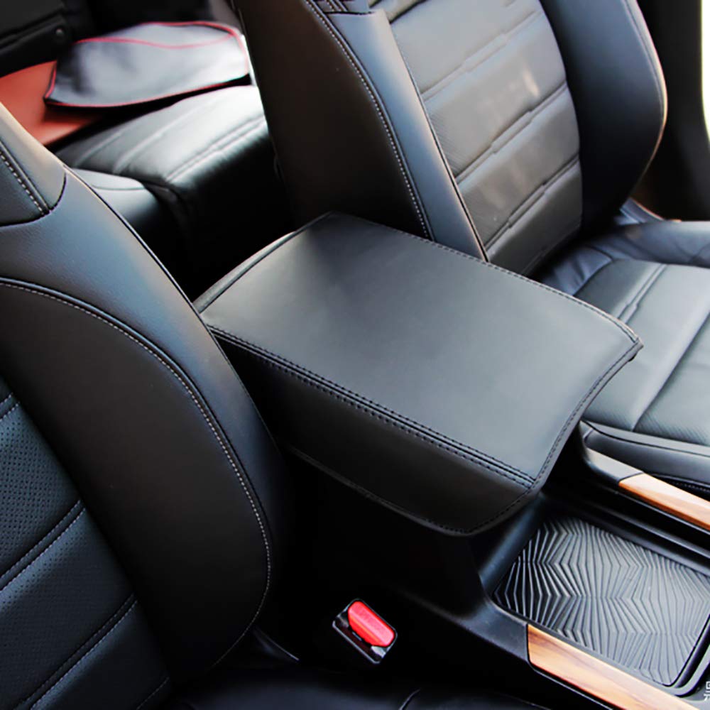 Leegi Aagiileeyo Car Armrest Center Console Cover Armrest Box Cover Saver Black Fit For Honda Crv 2017 2018 2019 2020