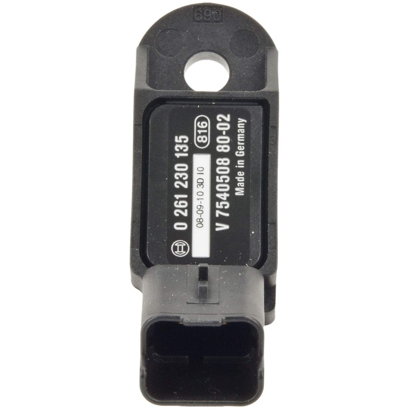 Bosch 0261230135 Original Equipment Manifold Absolute Pressure (Map) Sensor For Select 2007-10 Mini Cooper Vehicles