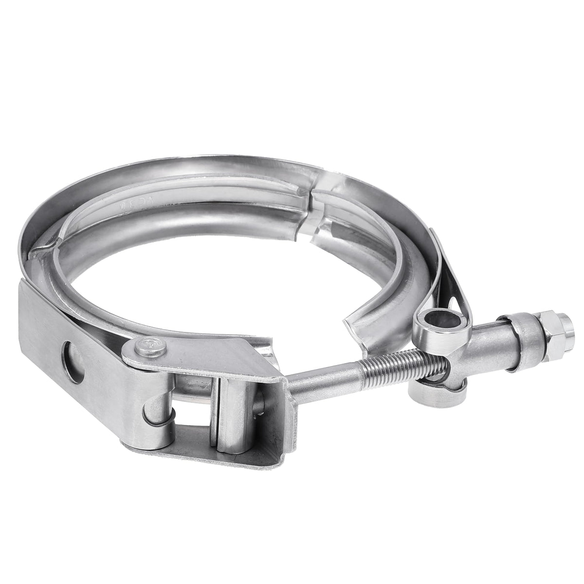Wysiwyka 2 Inch Quick Release V Band Clamp 304 Stainless Steel, For Turbo Exhaust Downpipe, Racing Ford Pickup Truck Exchange Ex