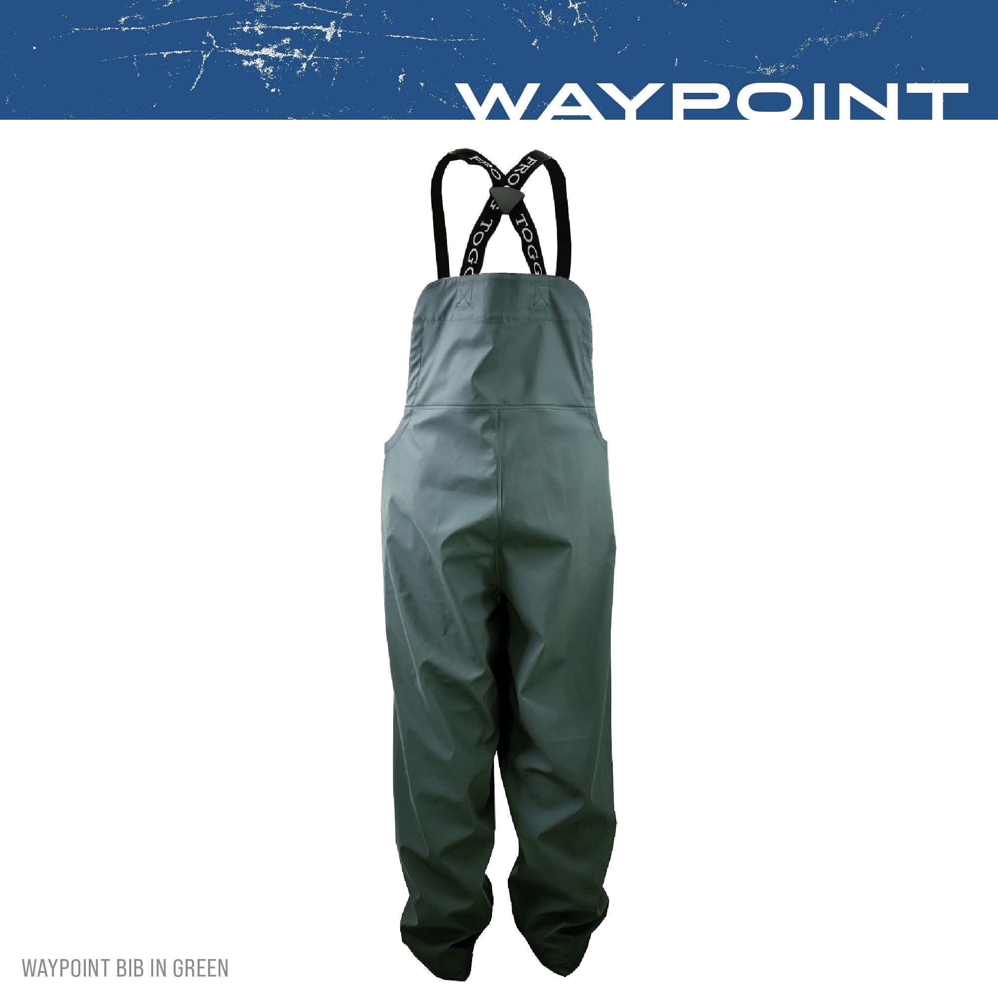 Frogg Toggs Men'S Waypoint Angler Waterproof, Durable Bibs With 4-Way Stretch White