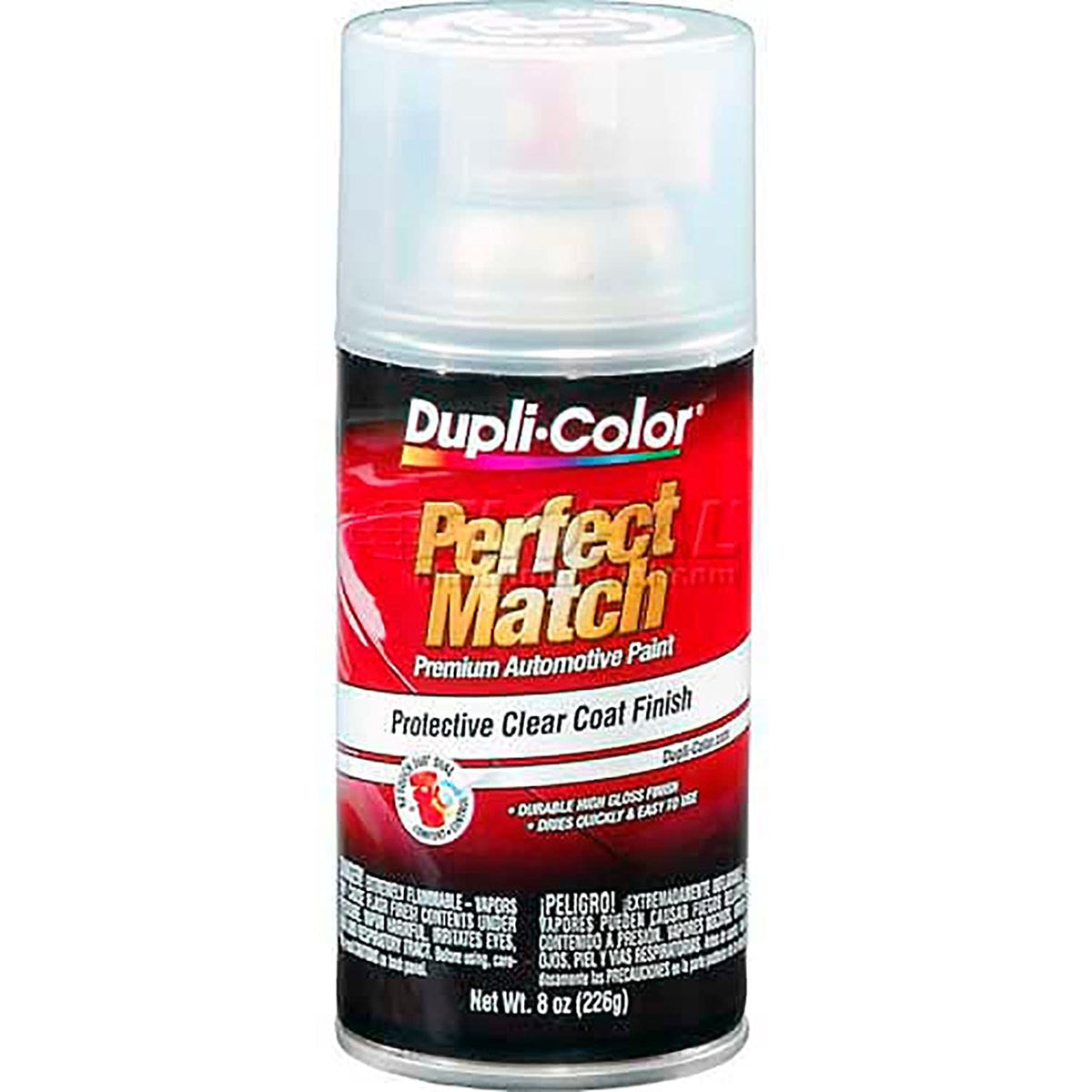 Dupli-Color Exact-Match Automotive Top Coat Clear 8 Oz. Aerosol - Lot Of 6
