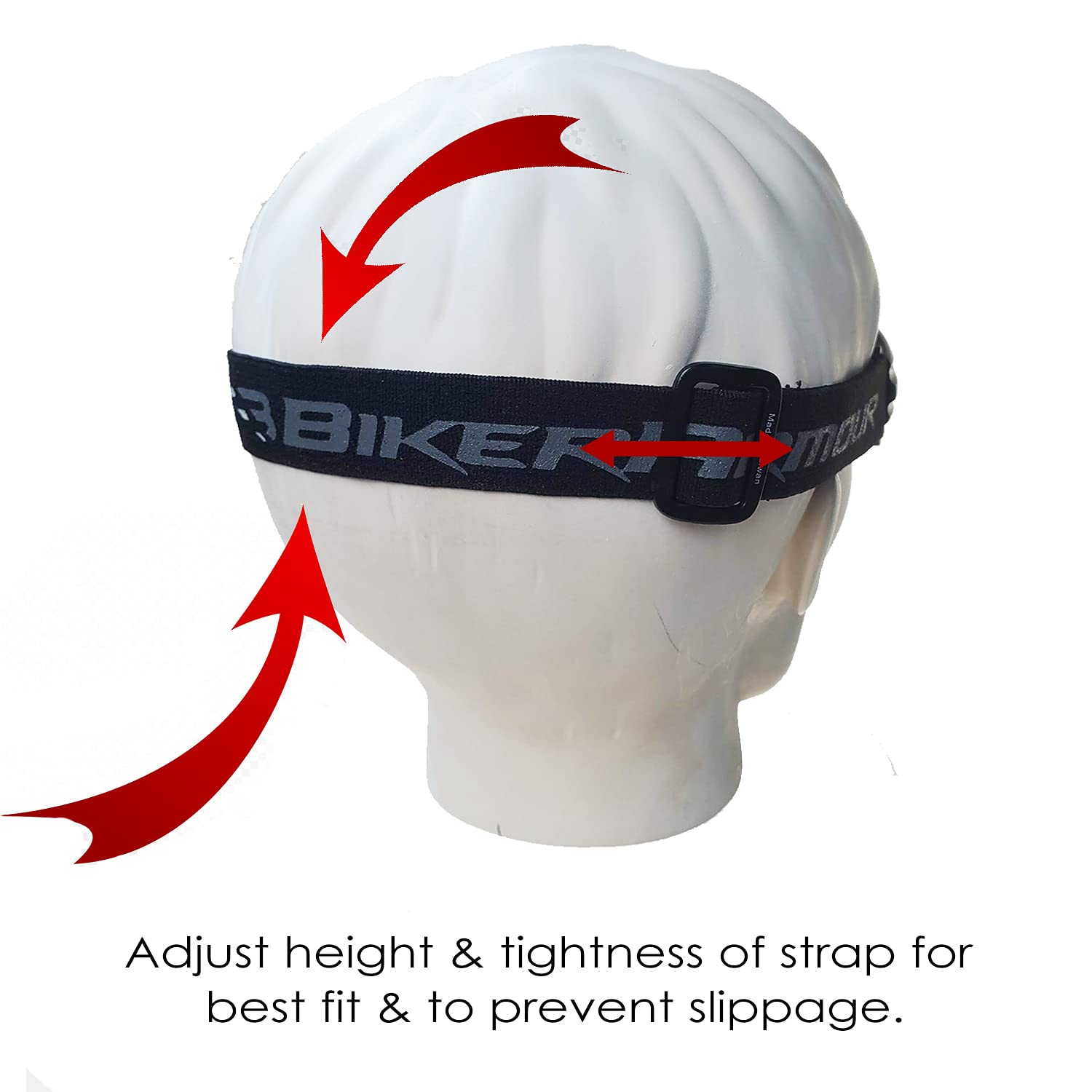 Bikershades Motorcycle Goggles Sunglasses Mirrored Blue Lens Black Strap Foam Cushion Adjustable Strap Ski Sky Diving