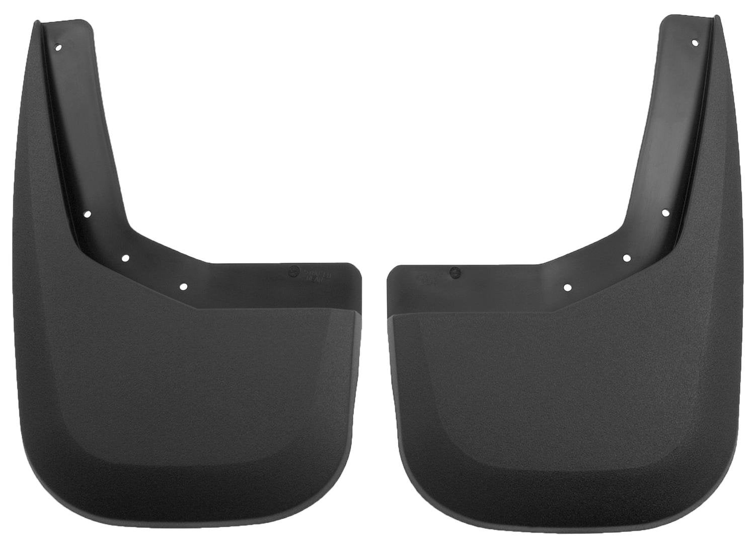 Husky Liners - Rear Mud Guards | 2007 - 2013 GMC Sierra 1500, 2007 - 2014 GMC Sierra 2500/3500, Rear Set - Black, 2 Pc. | 57801