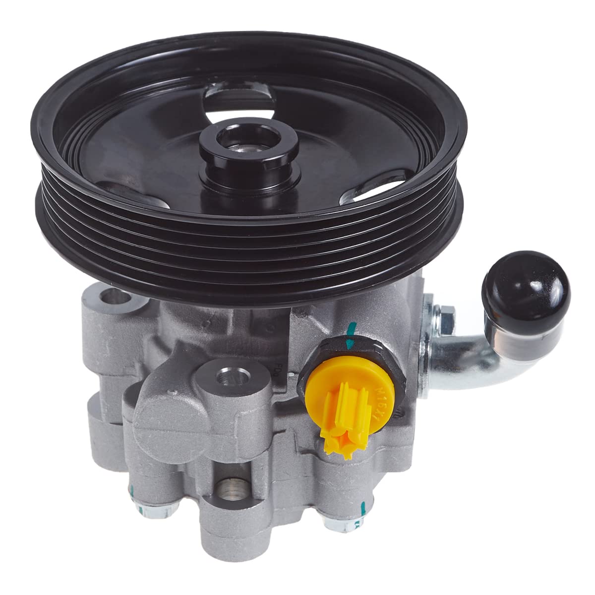 AUQDD 21-5445 New Power Steering Pump (For V8-5.7L) Compatible With 05-10 Chrysler 300/09-10 Dodge Challenger,06-10 Charger,05-0