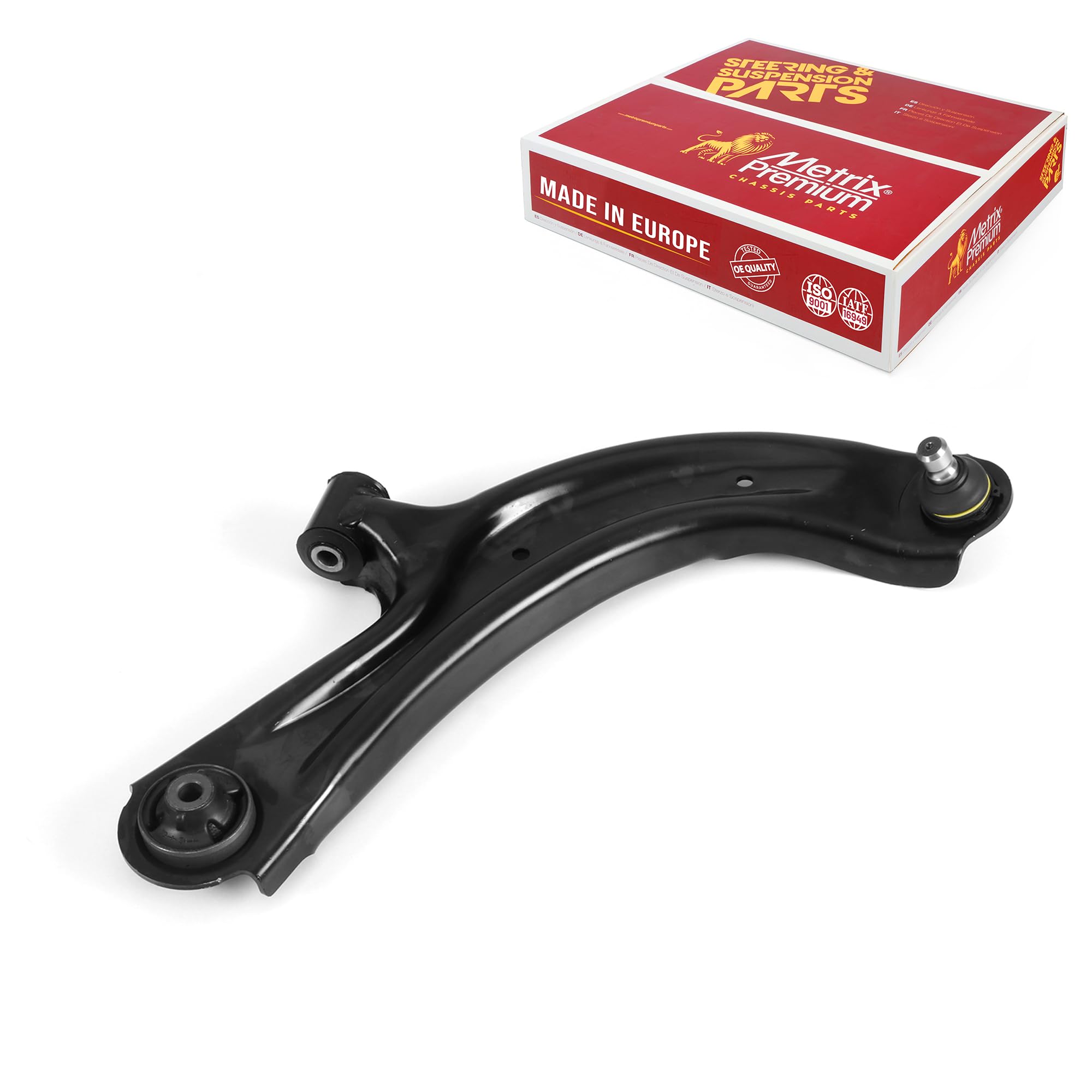 Metrix Premium Chassis Parts - Front Right Lower Control Arm W Ball Joint & Bushing Assembly Fits 15-18 Chevrolet City Express,
